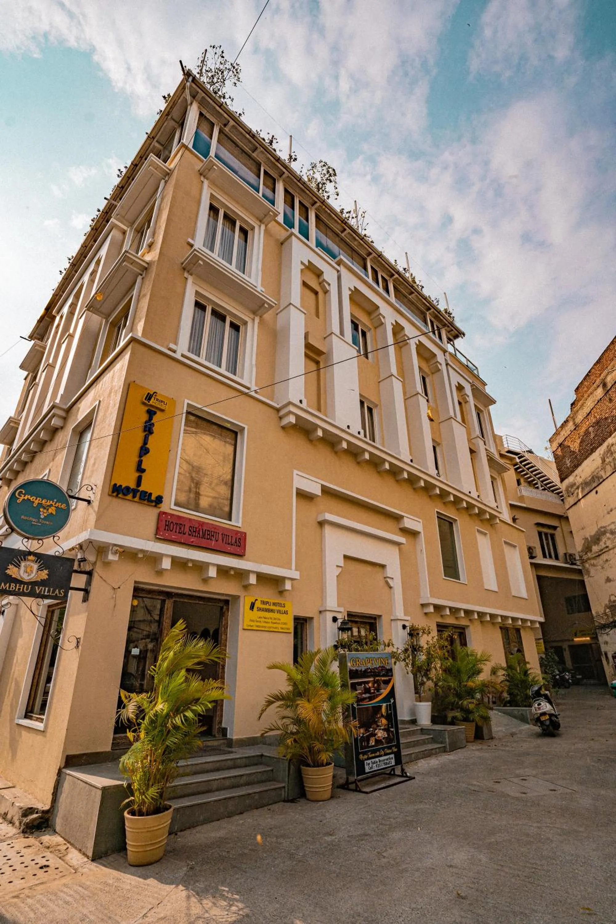 Property building in Tripli Hotels Shambhu Villas