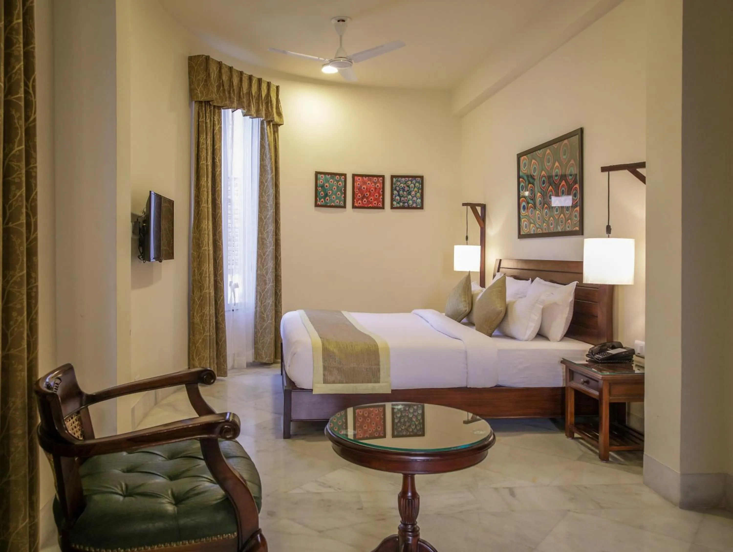 Photo of the whole room, Bed in Tripli Hotels Shambhu Villas