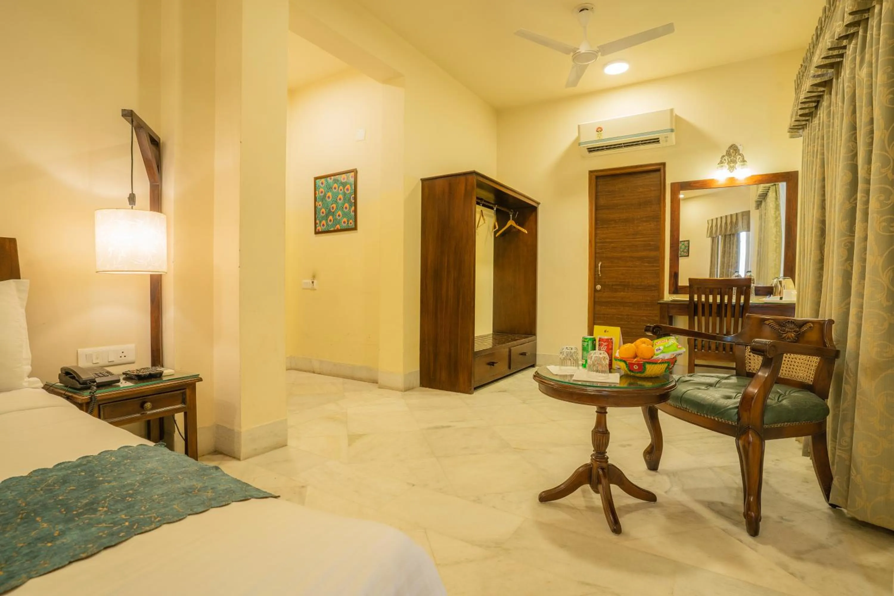 Photo of the whole room, Bed in Tripli Hotels Shambhu Villas