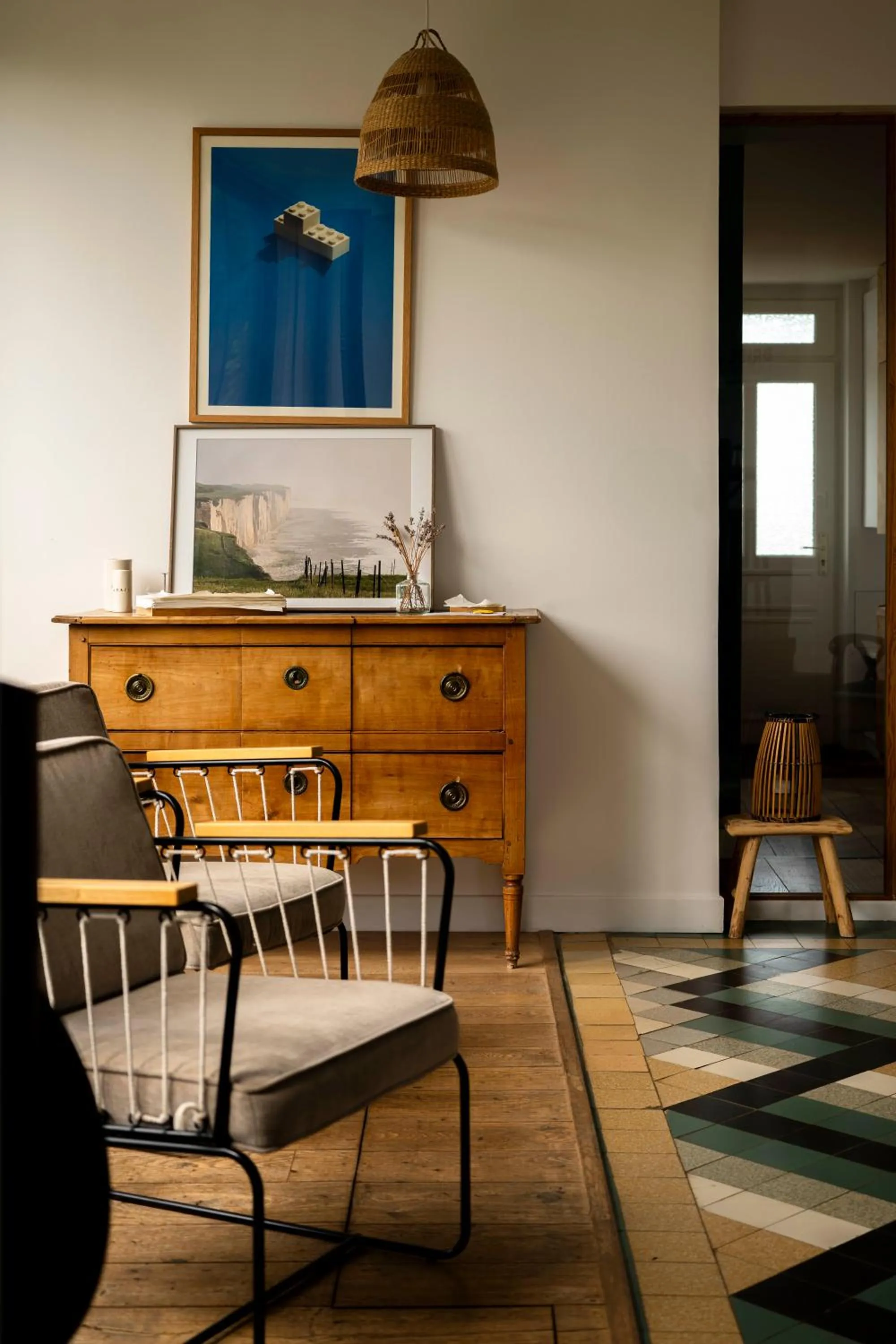 Living room in Brise du Large - Maison d'Ault