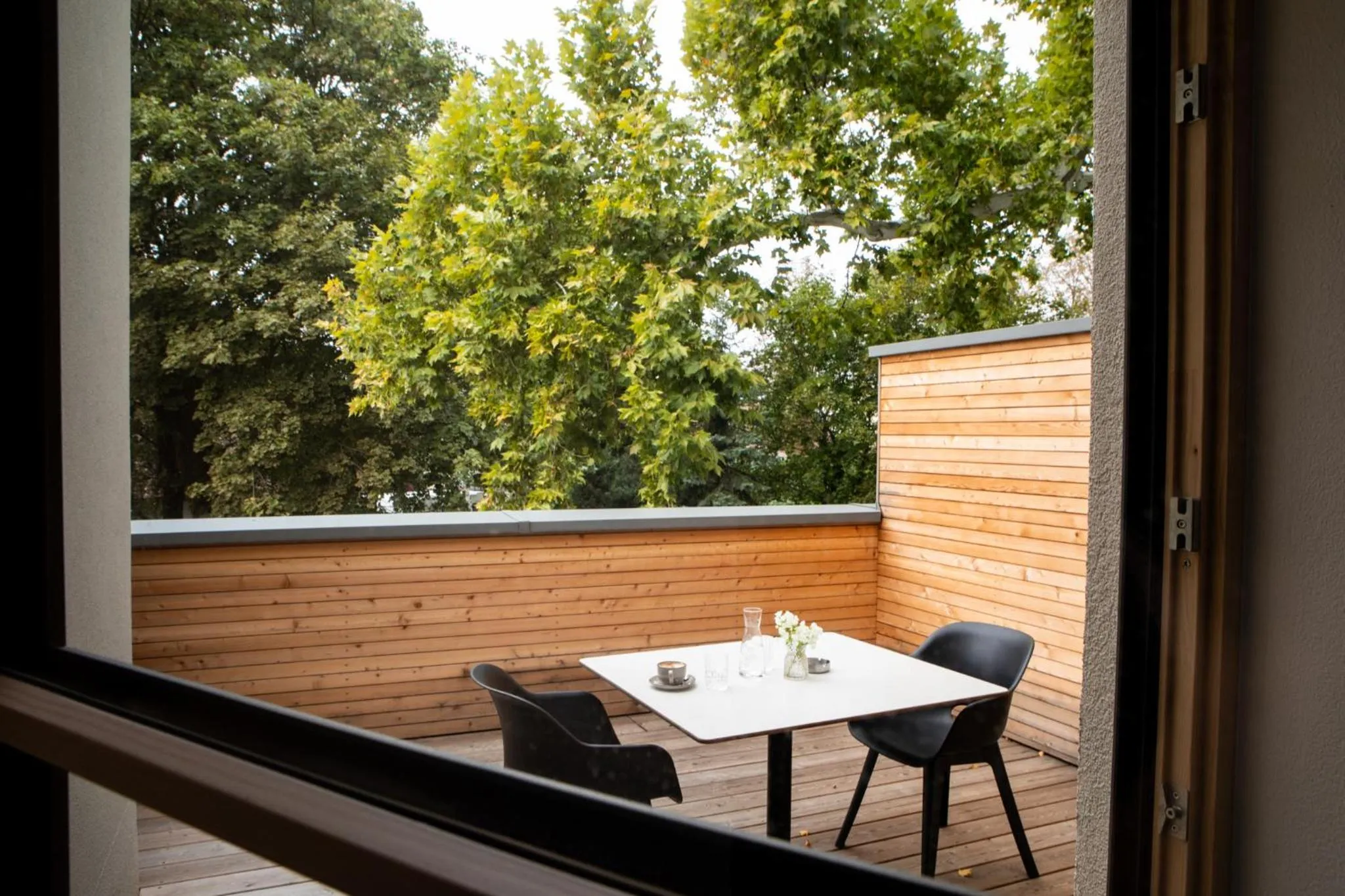 Balcony/Terrace in Hotel Restaurant Joseph