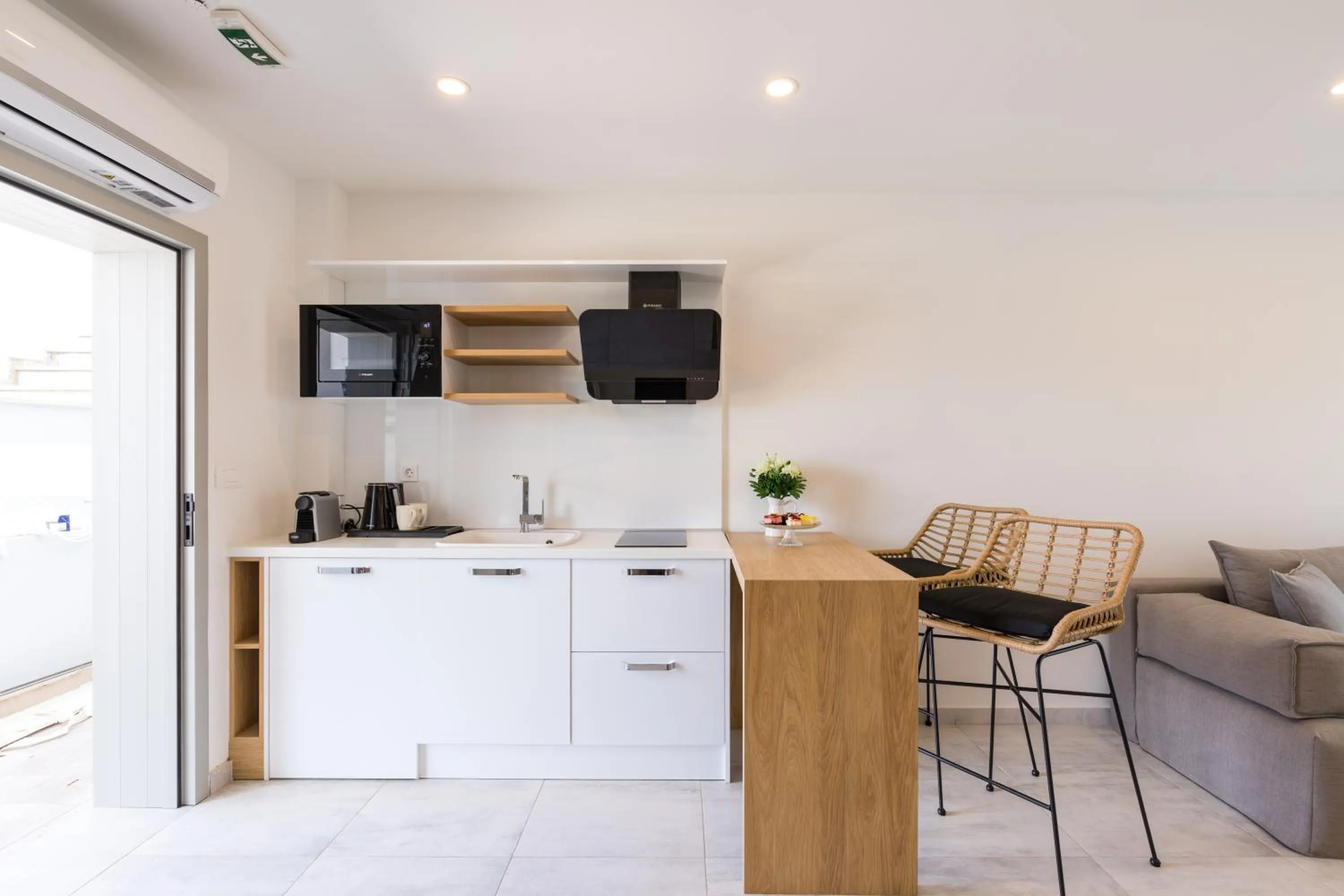 Kitchen or kitchenette in V Luxury Suites