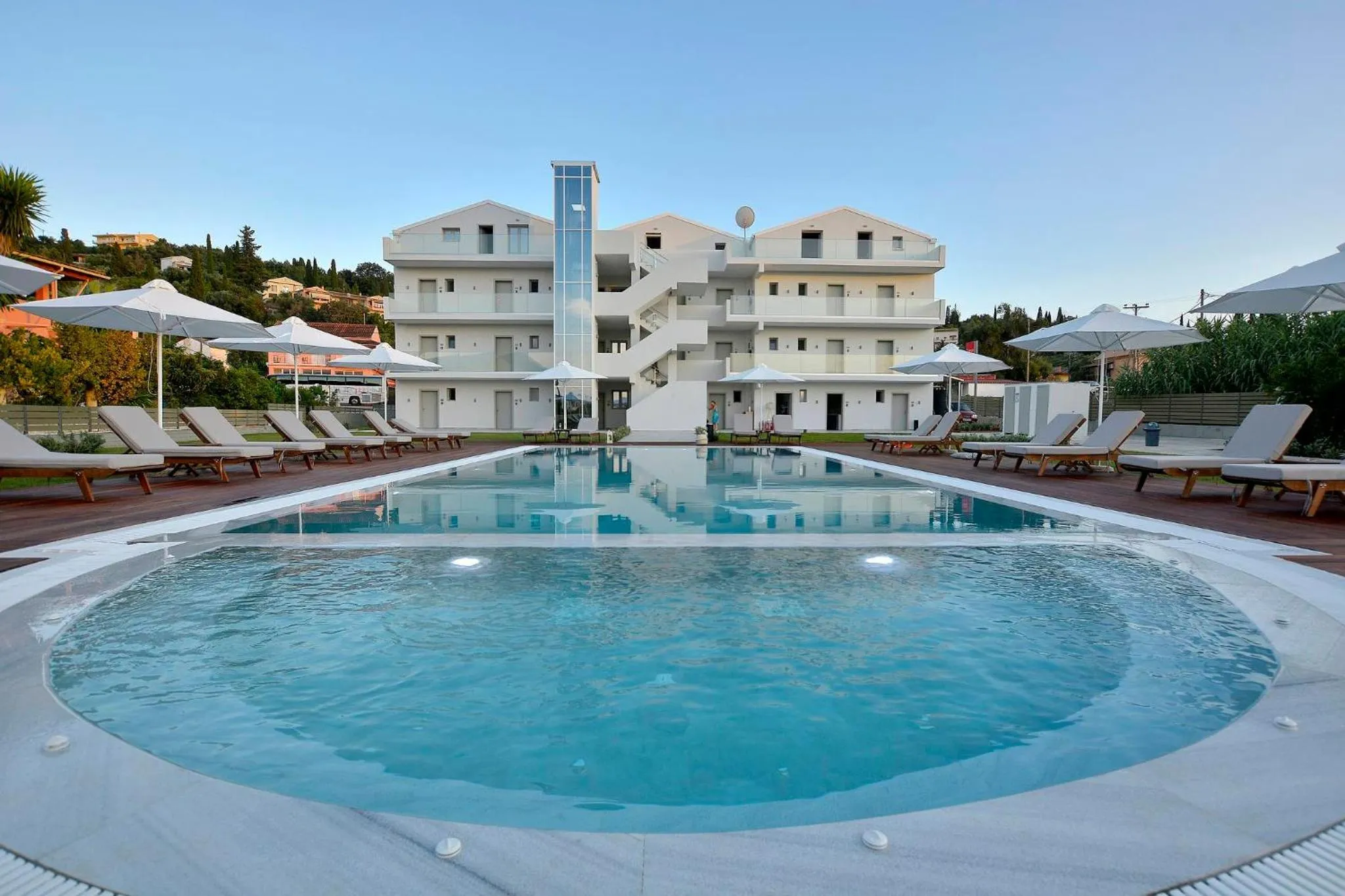 Swimming pool in V Luxury Suites