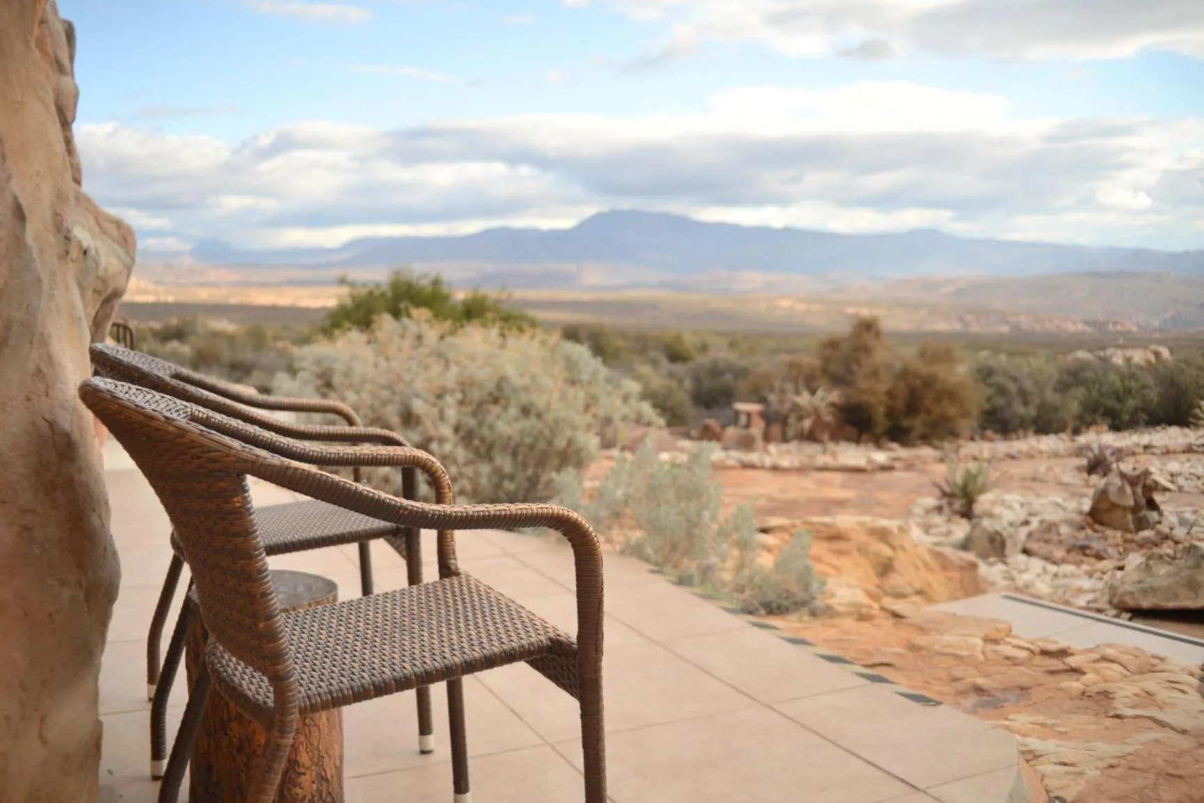 Patio in Kagga Kamma Eco Lodge & Spa