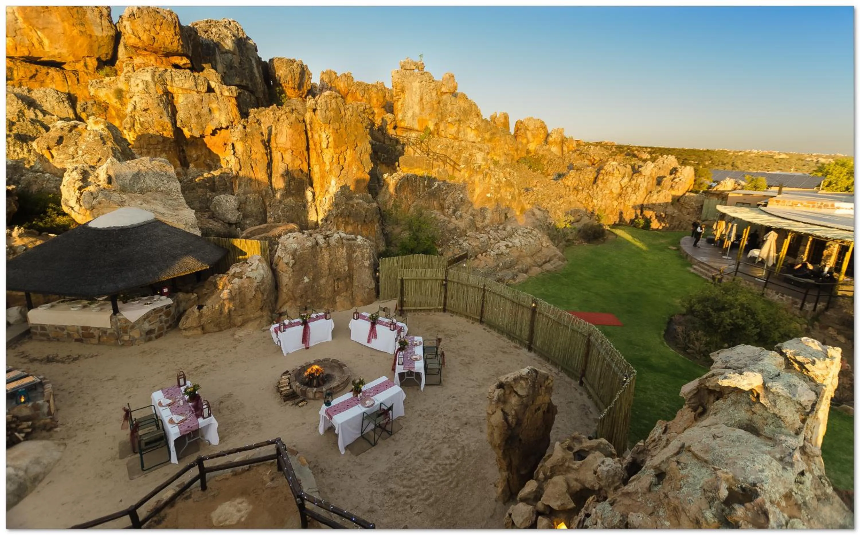 Restaurant/places to eat in Kagga Kamma Eco Lodge & Spa