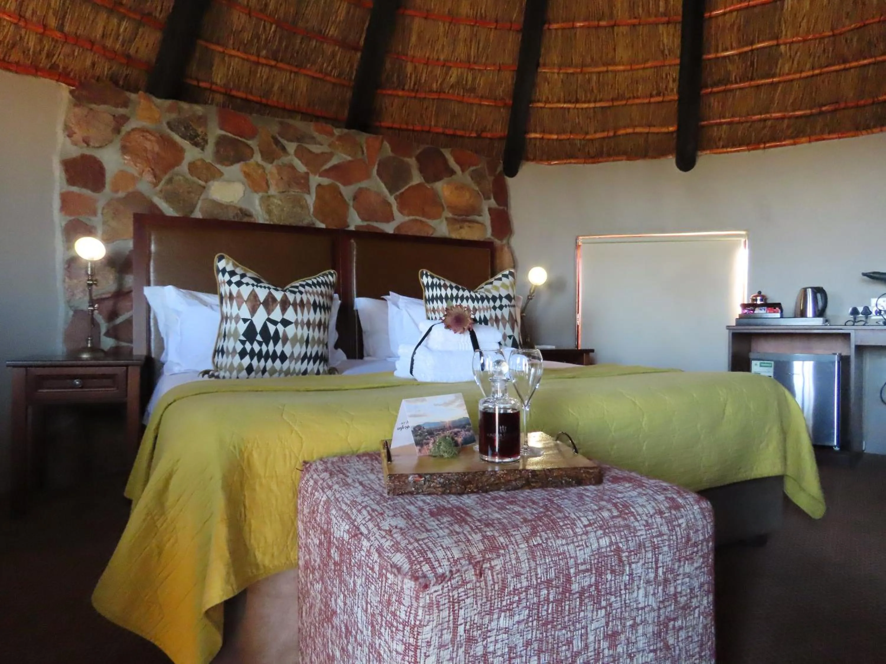 Bedroom, Bed in Kagga Kamma Eco Lodge & Spa