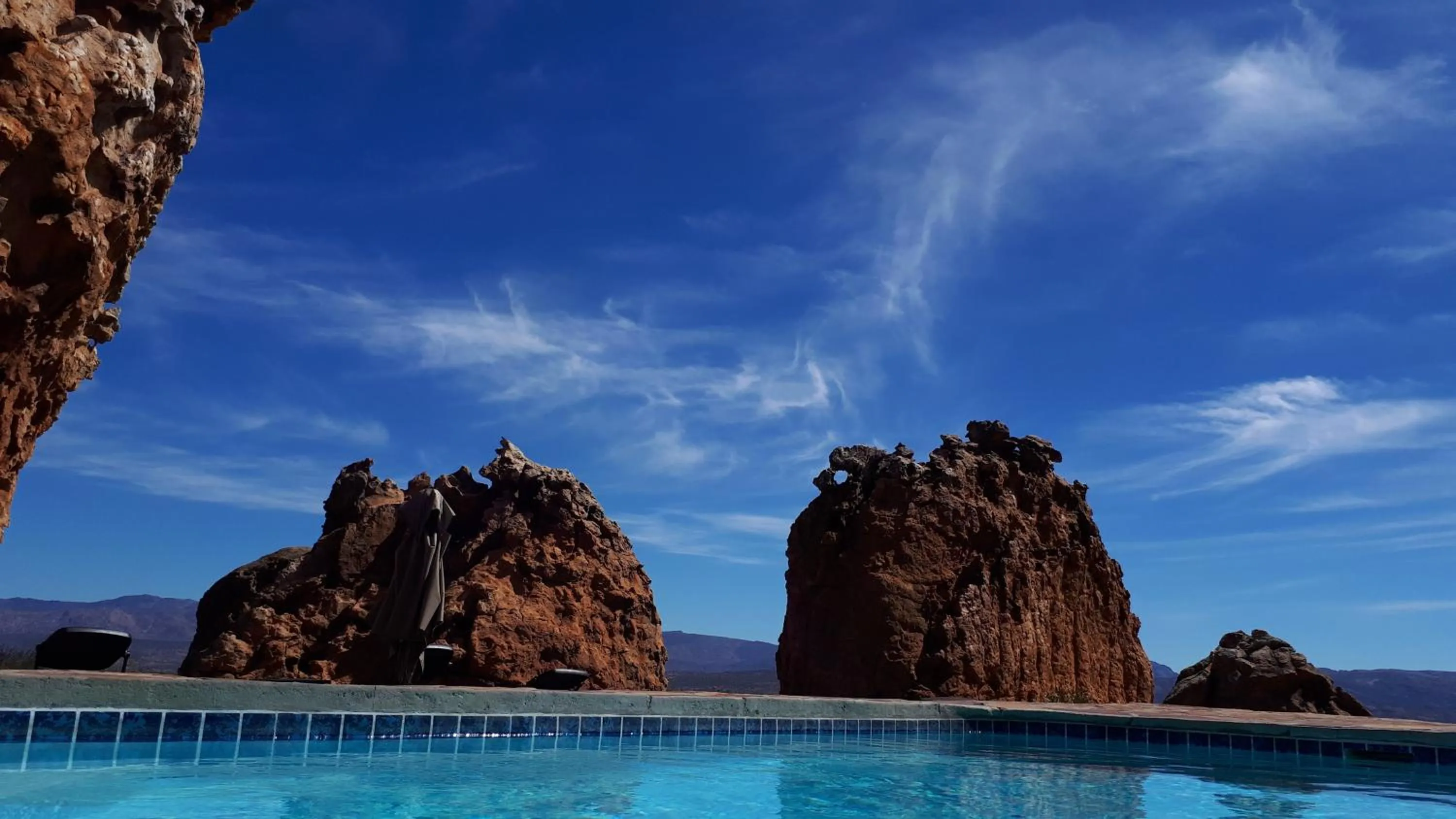 Swimming pool in Kagga Kamma Eco Lodge & Spa