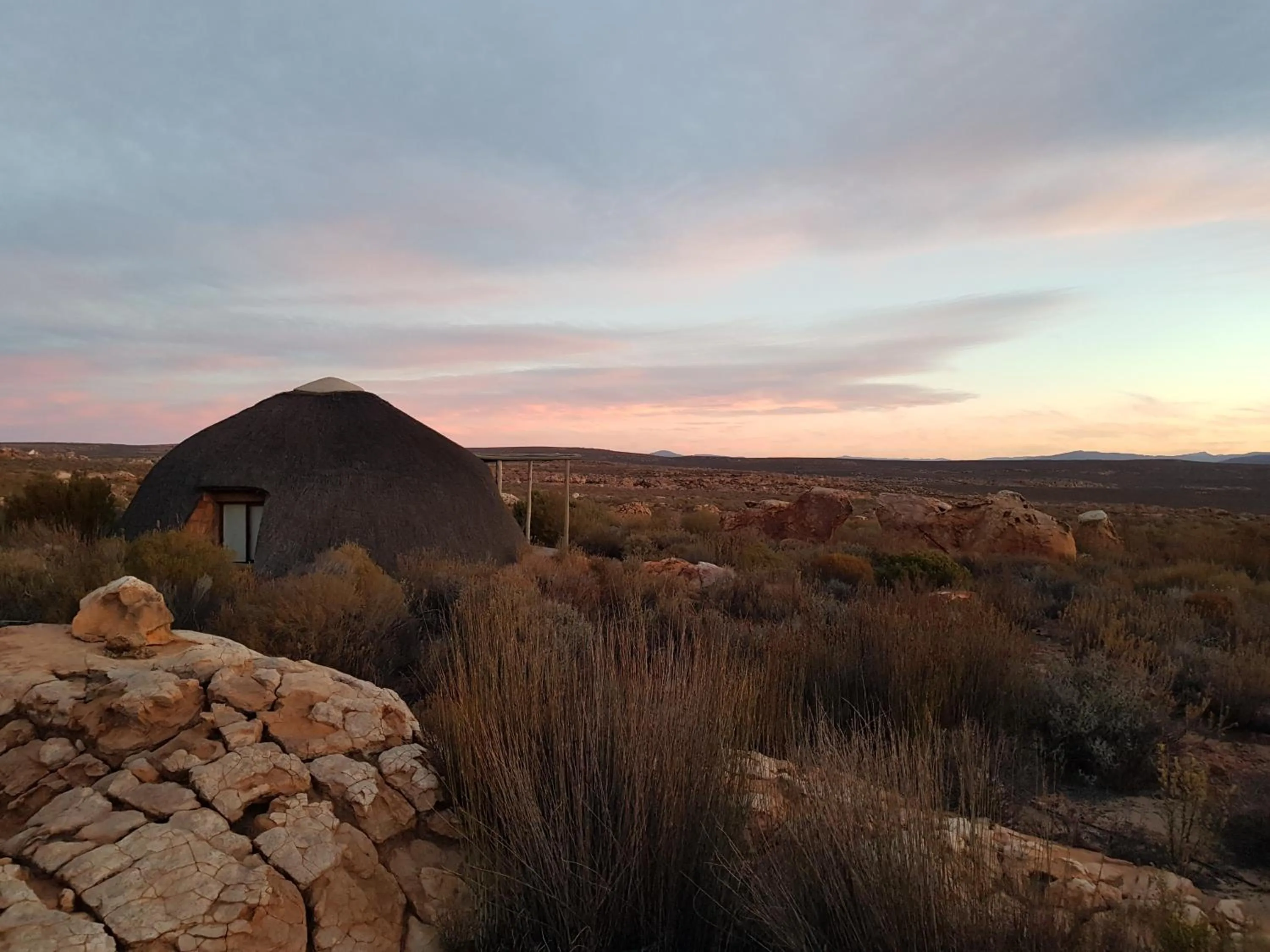 Sunset in Kagga Kamma Eco Lodge & Spa