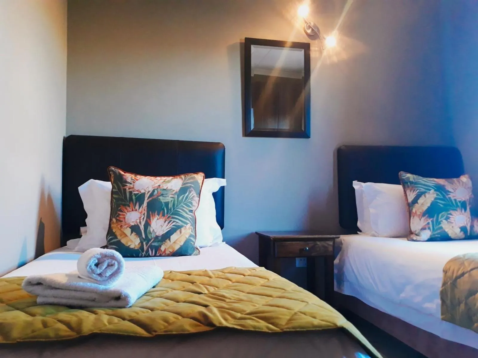 Bed in Kagga Kamma Eco Lodge & Spa