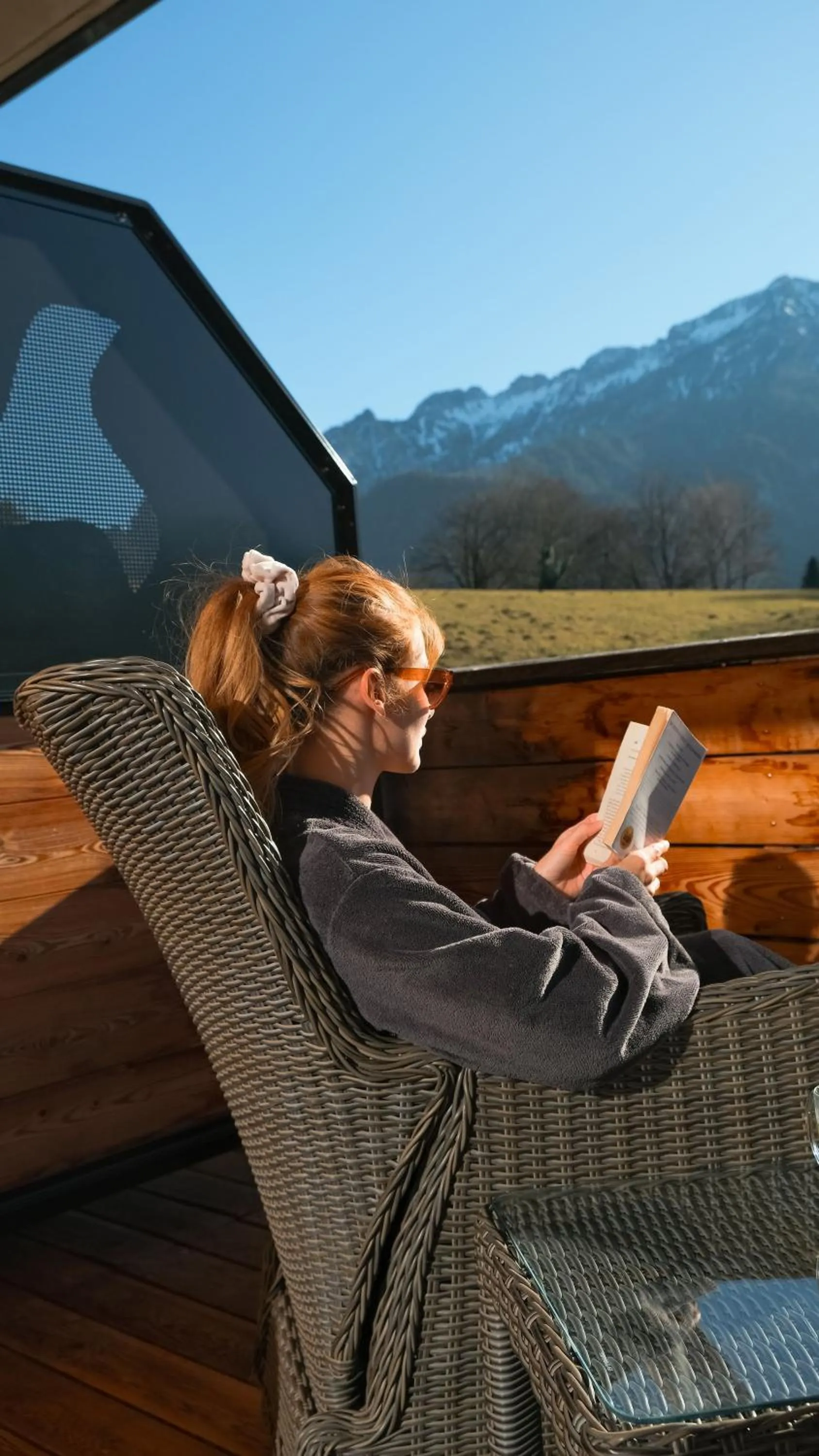 Balcony/Terrace in Klosterhof – Alpine Hideaway & Spa