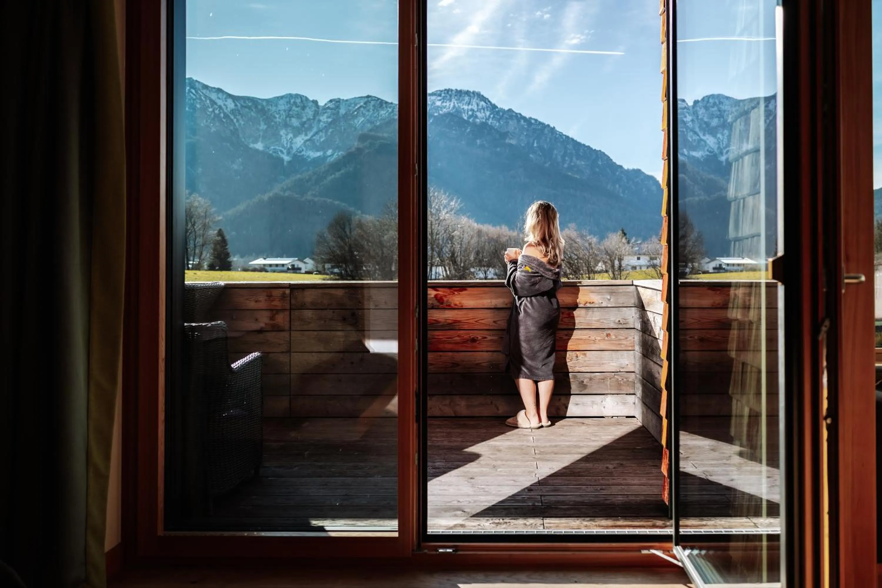 Balcony/Terrace in Klosterhof – Alpine Hideaway & Spa