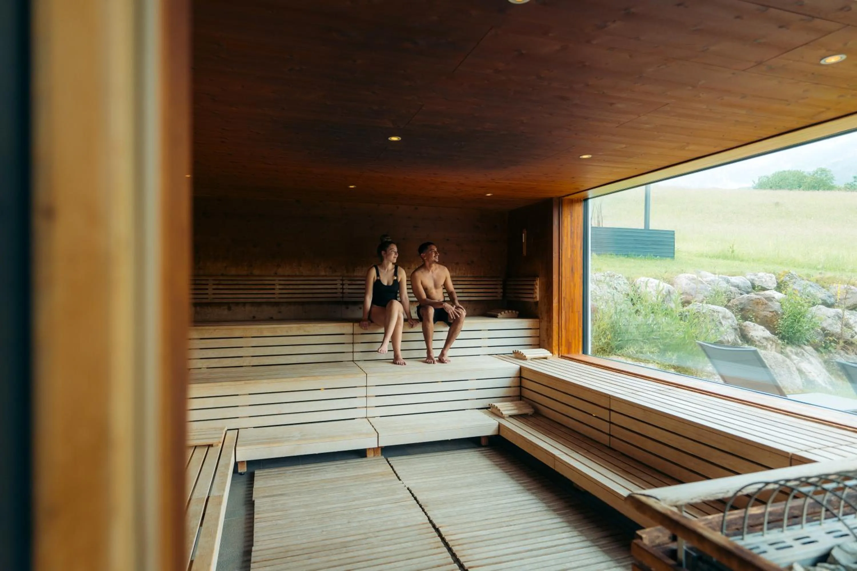 Sauna in Klosterhof – Alpine Hideaway & Spa