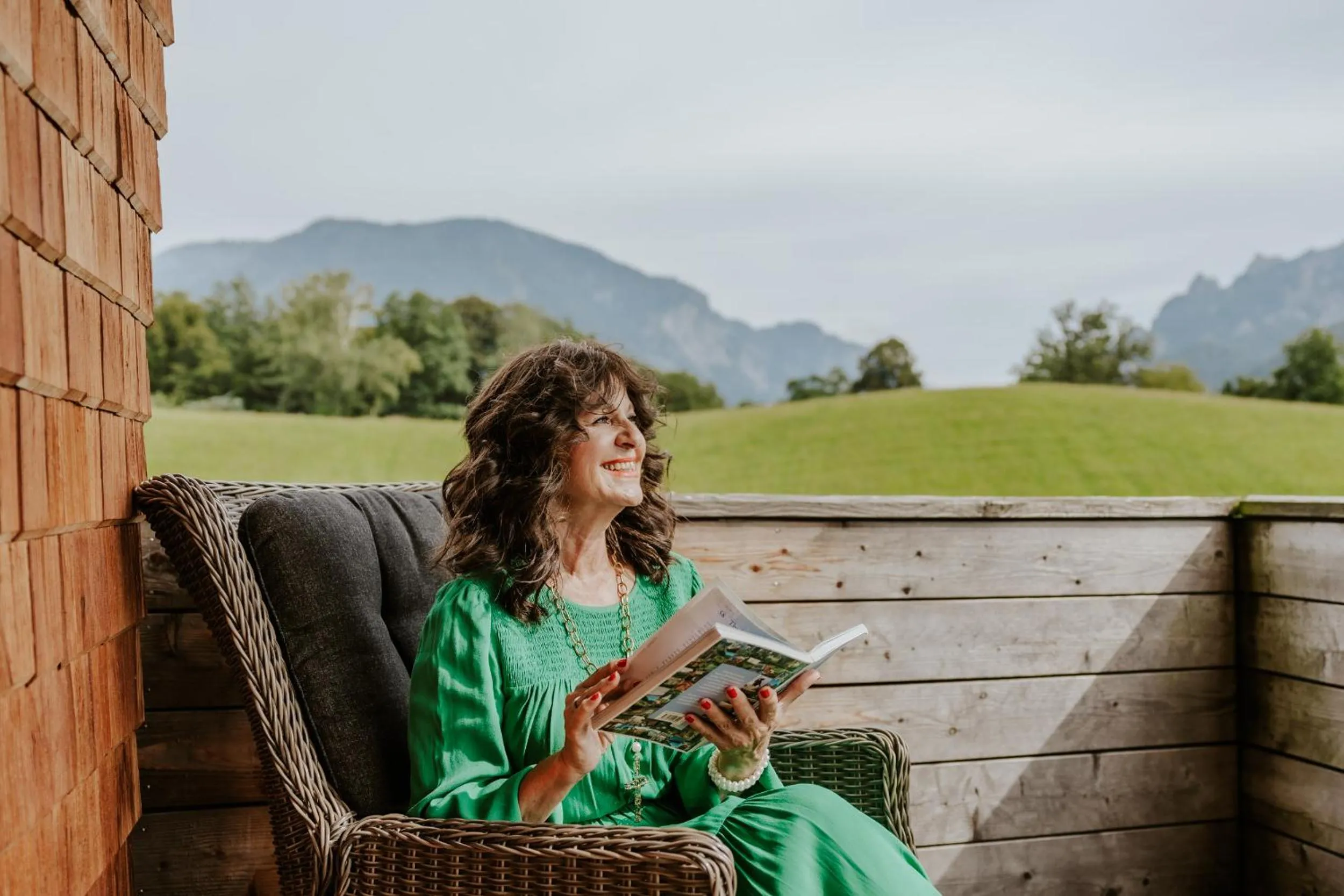 Balcony/Terrace in Klosterhof – Alpine Hideaway & Spa