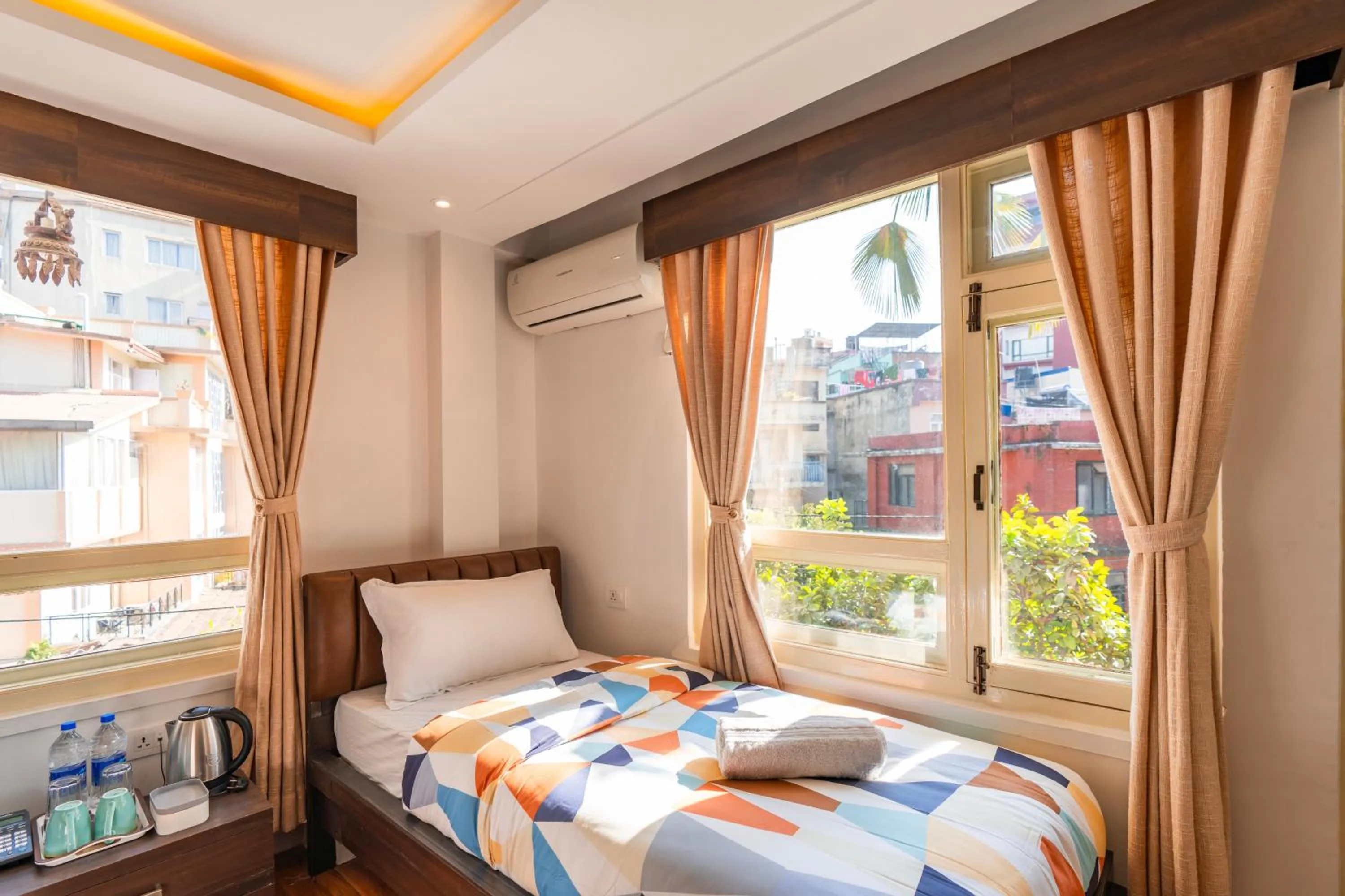 Bedroom, Bed in Flock Kathmandu