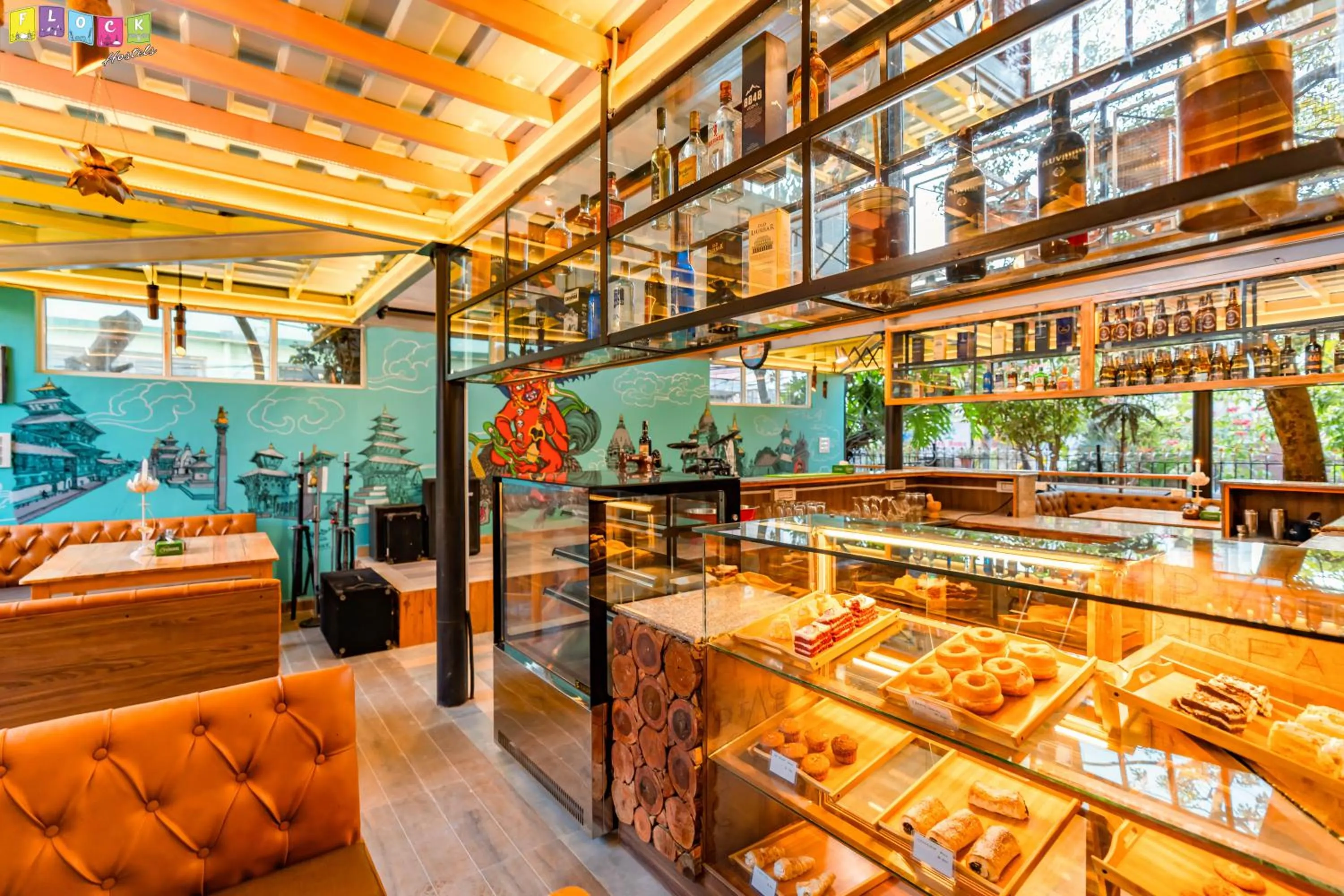 Restaurant/places to eat in Flock Kathmandu