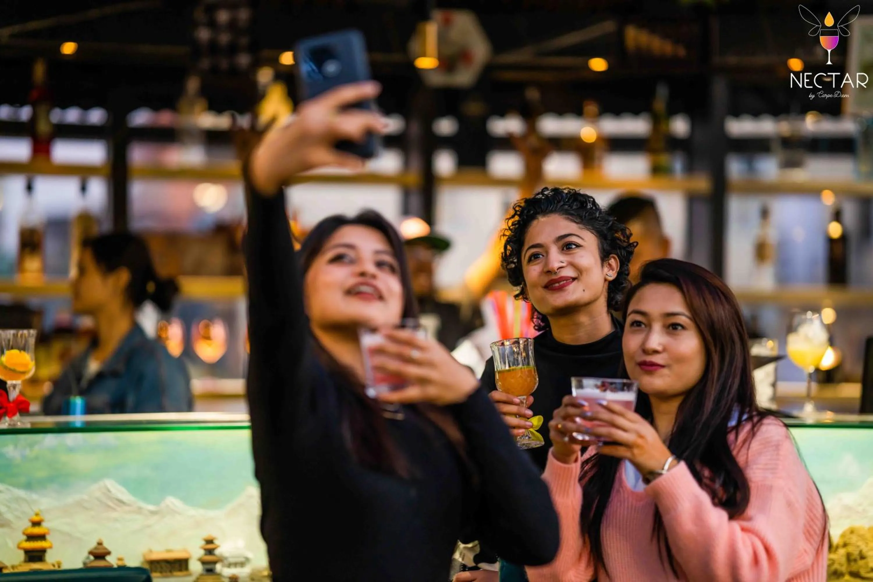 Evening entertainment in Flock Kathmandu