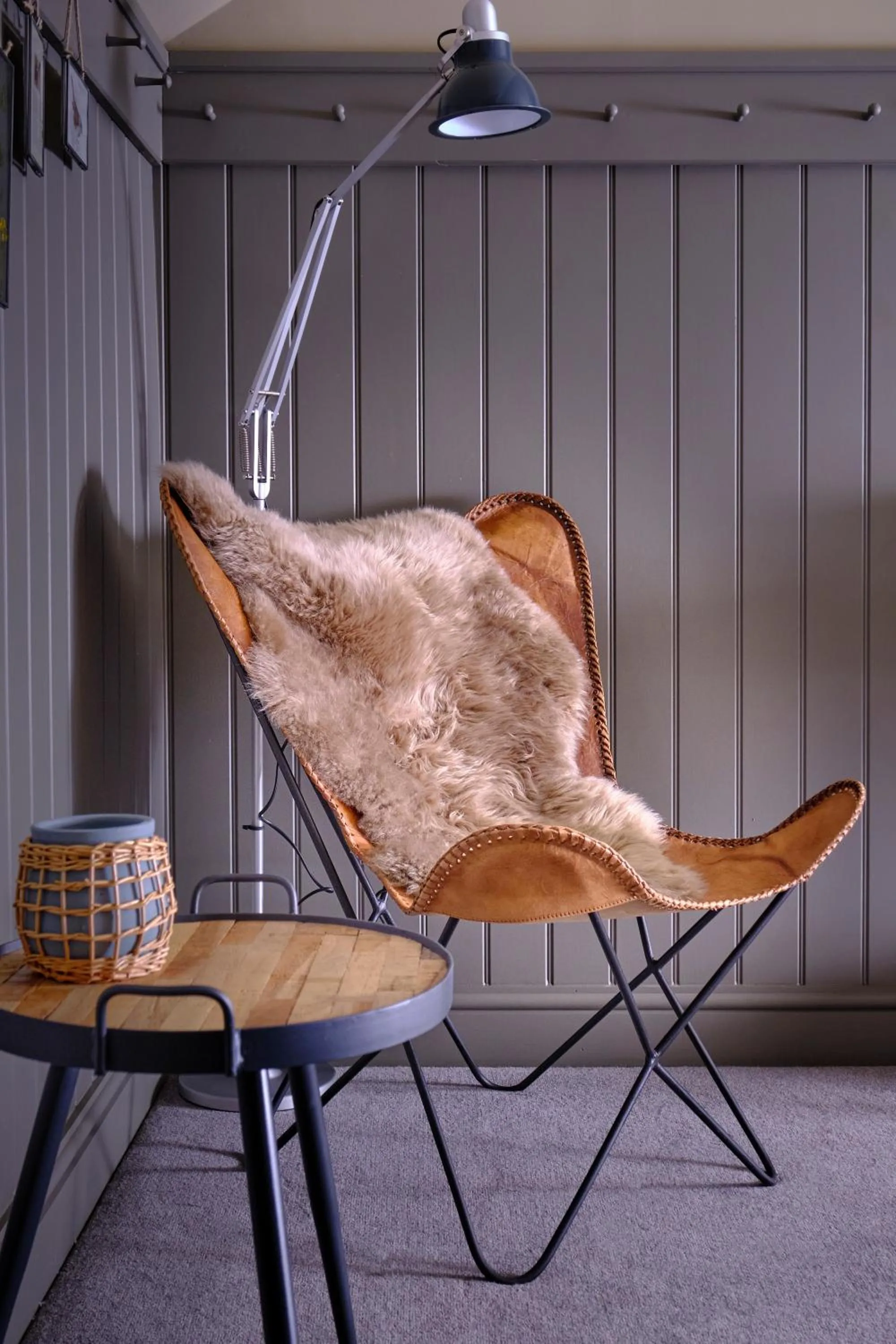 Seating area in The Three Blackbirds