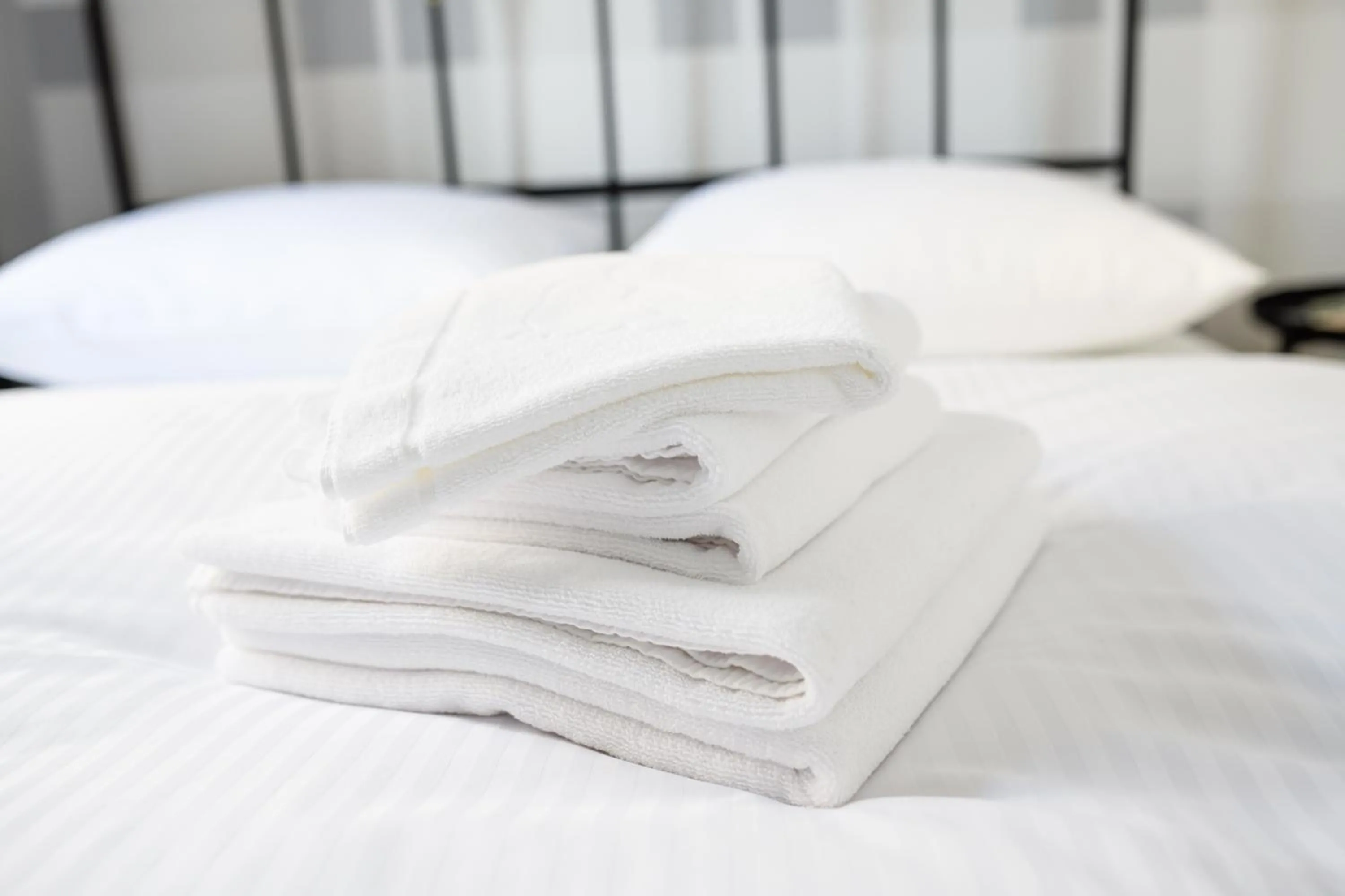 Decorative detail, Bed in Native Apartments Blich 7