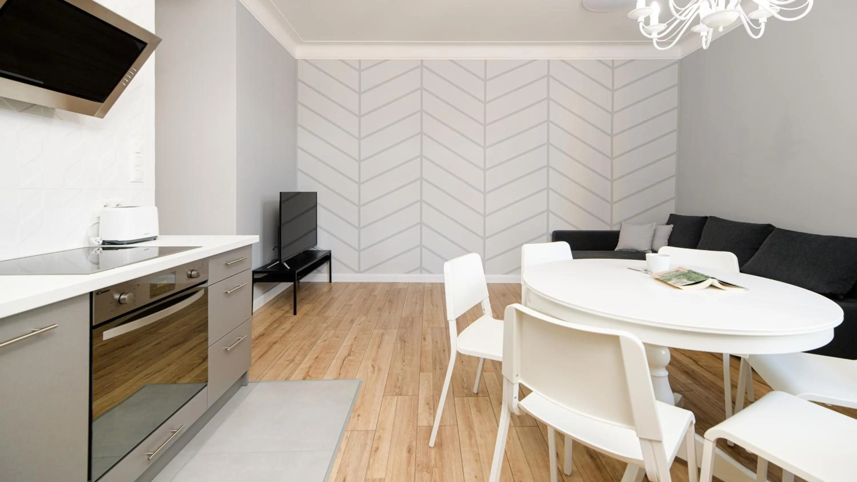 Kitchen or kitchenette in Native Apartments Blich 7