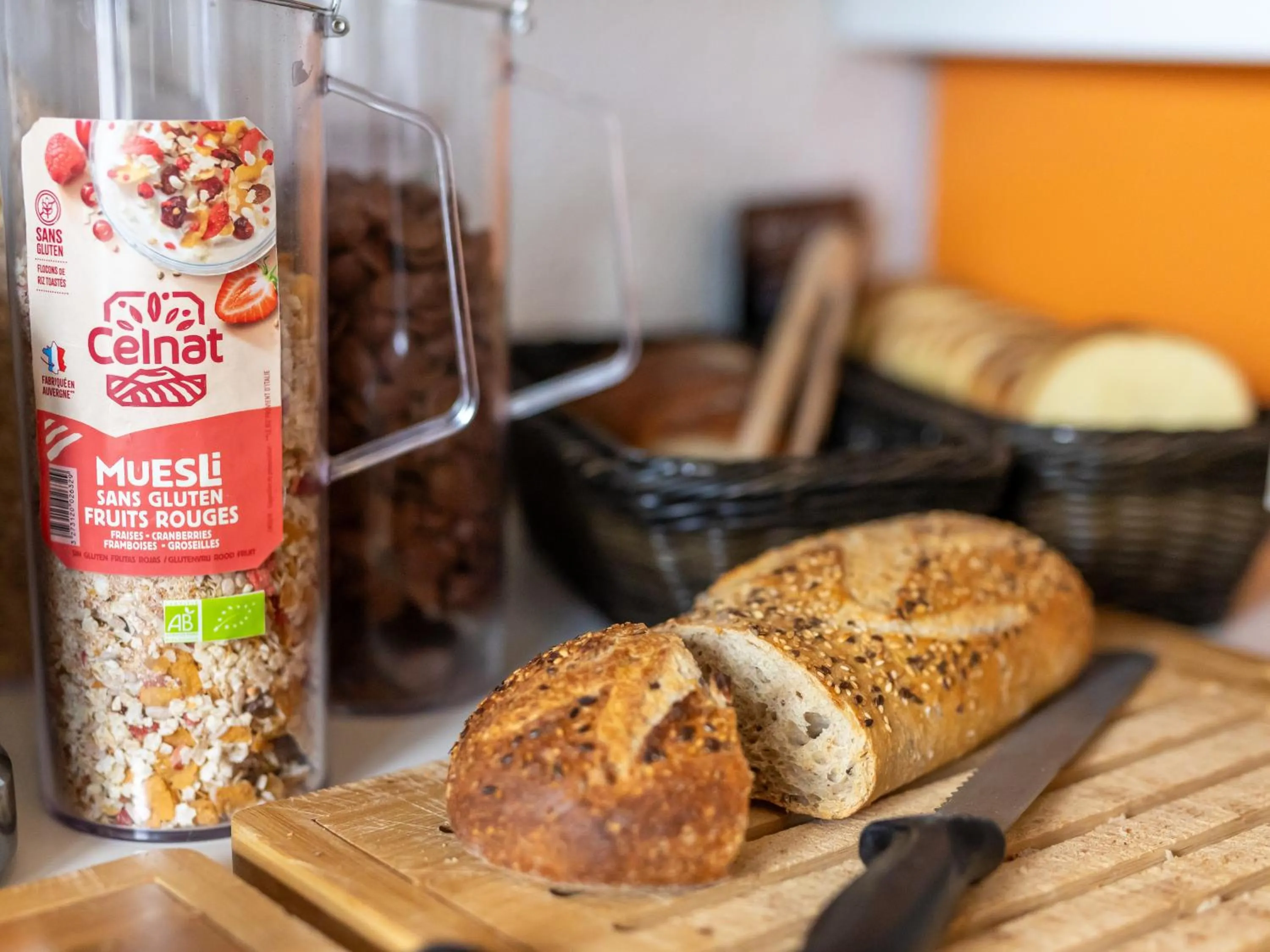 Buffet breakfast in ibis budget Le Puy En Velay