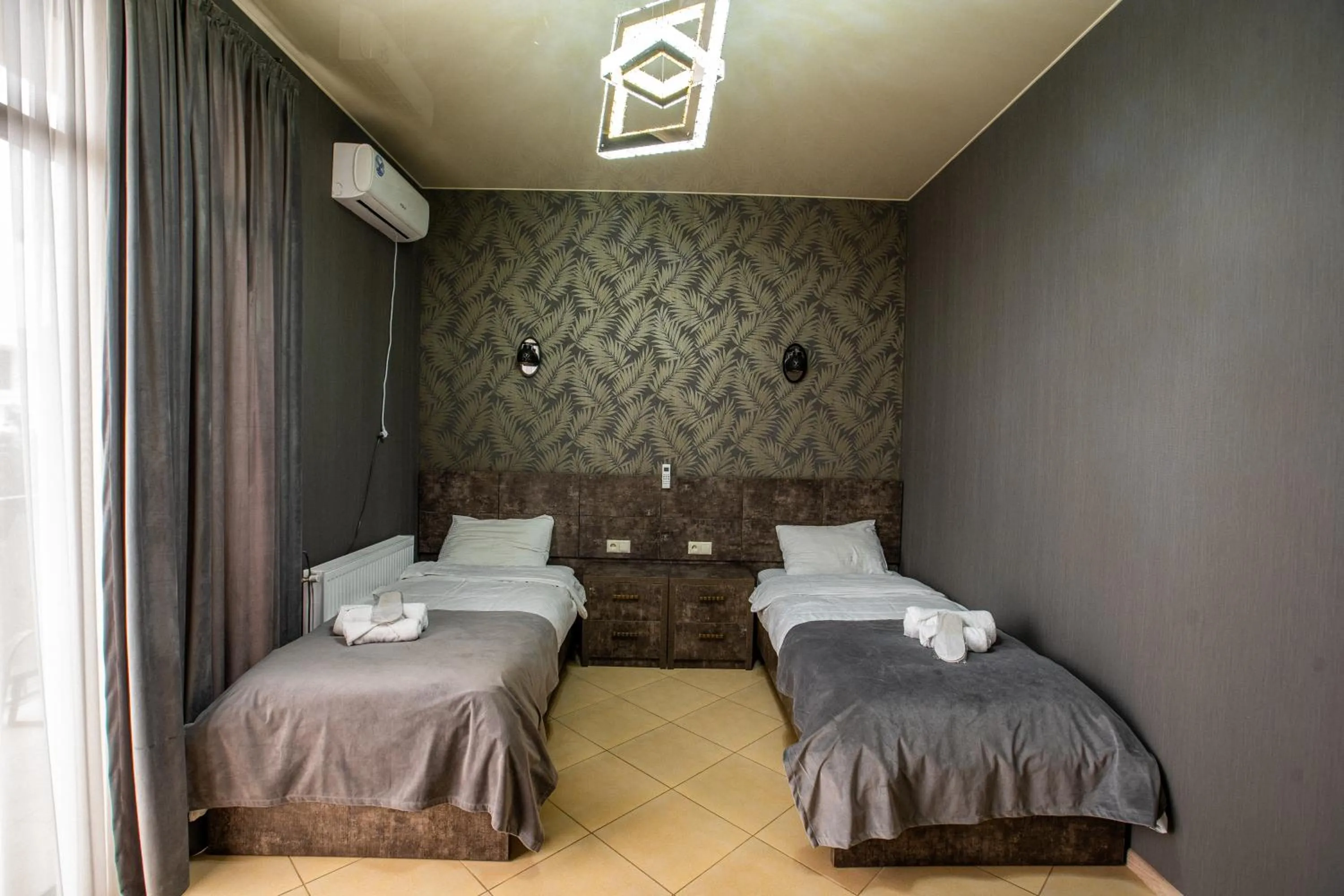 Bed in Tbilisi Sea Hotel