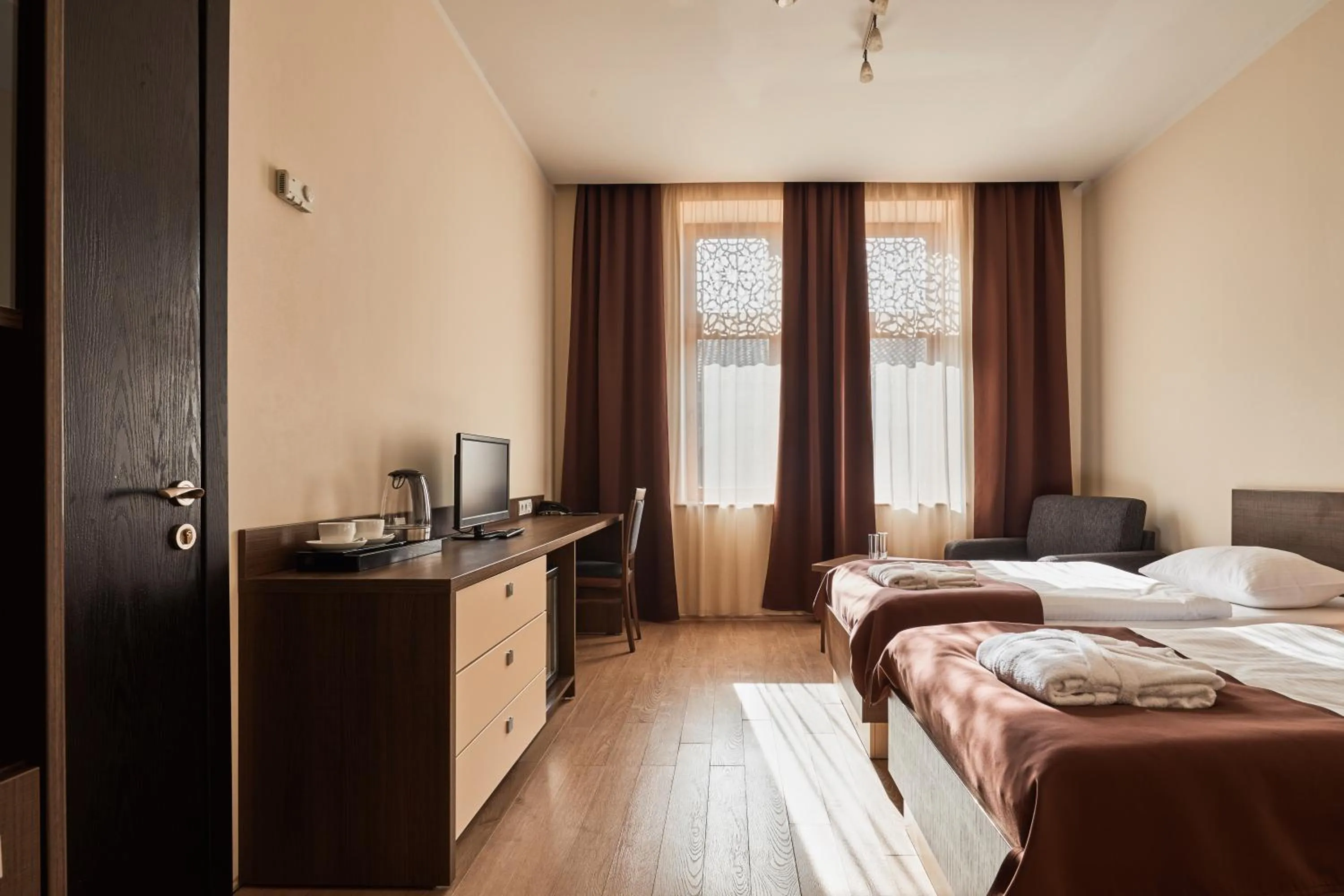 Bedroom, Bed in Hotel Gino Wellness Rabath