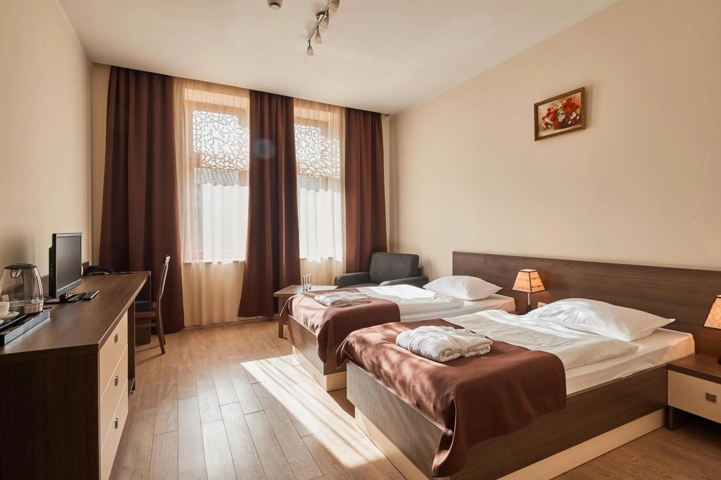 Bedroom, Bed in Hotel Gino Wellness Rabath