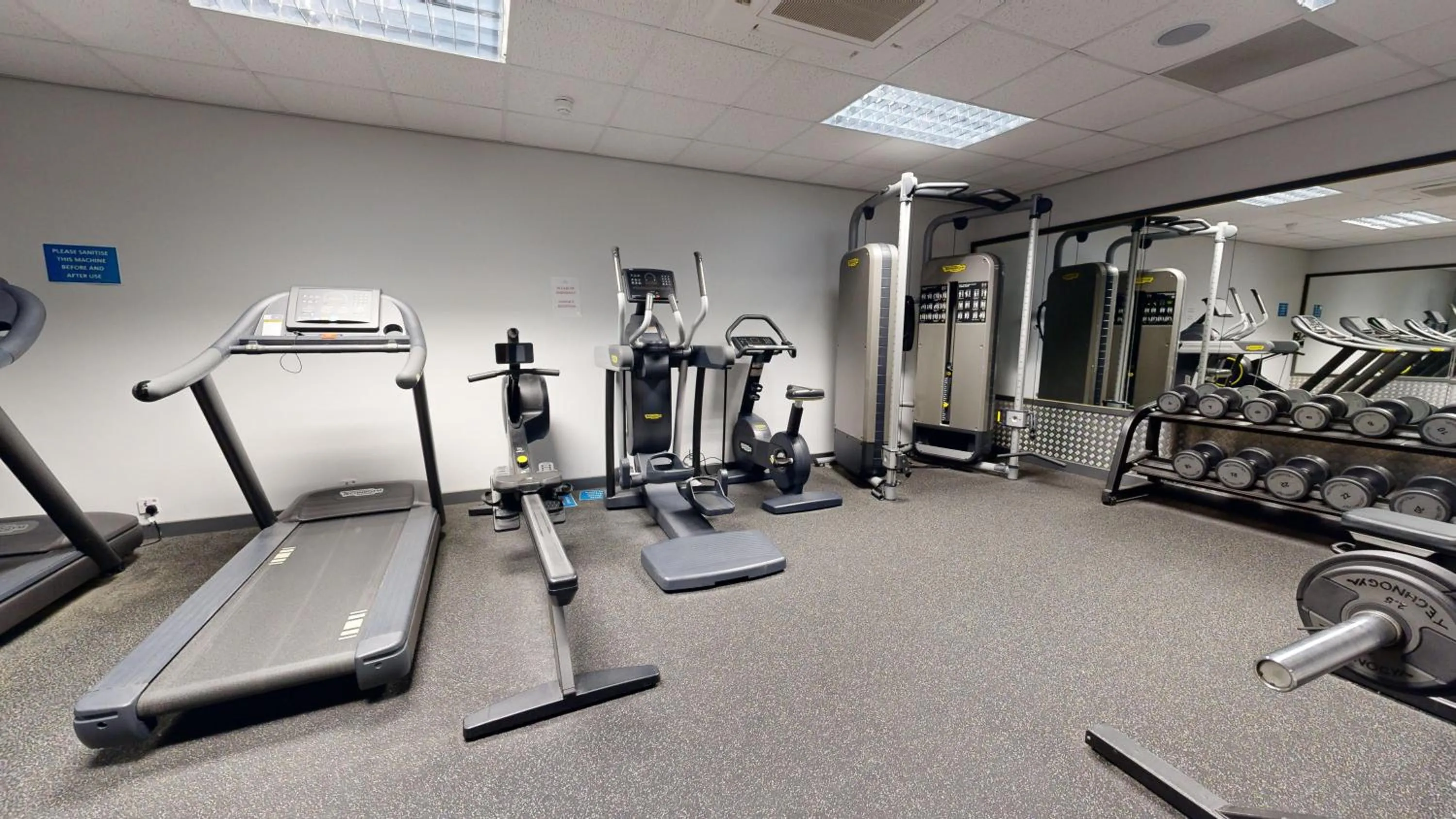 Fitness centre/facilities in Yarnfield Park Training And Conference Centre