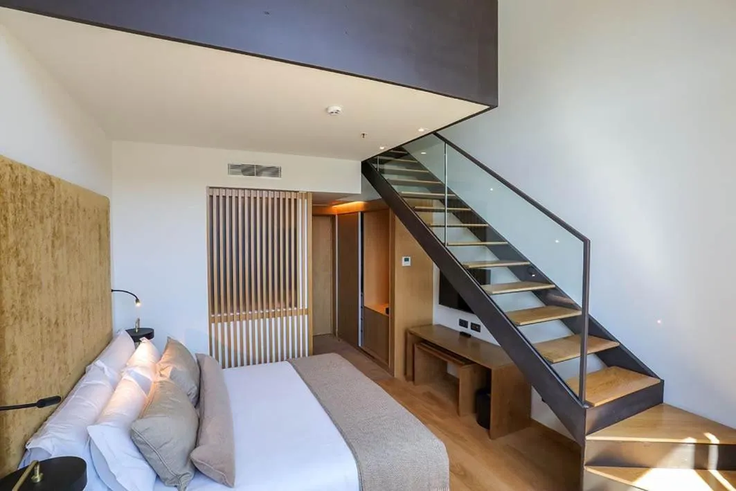 Bed in NEYA Porto Hotel