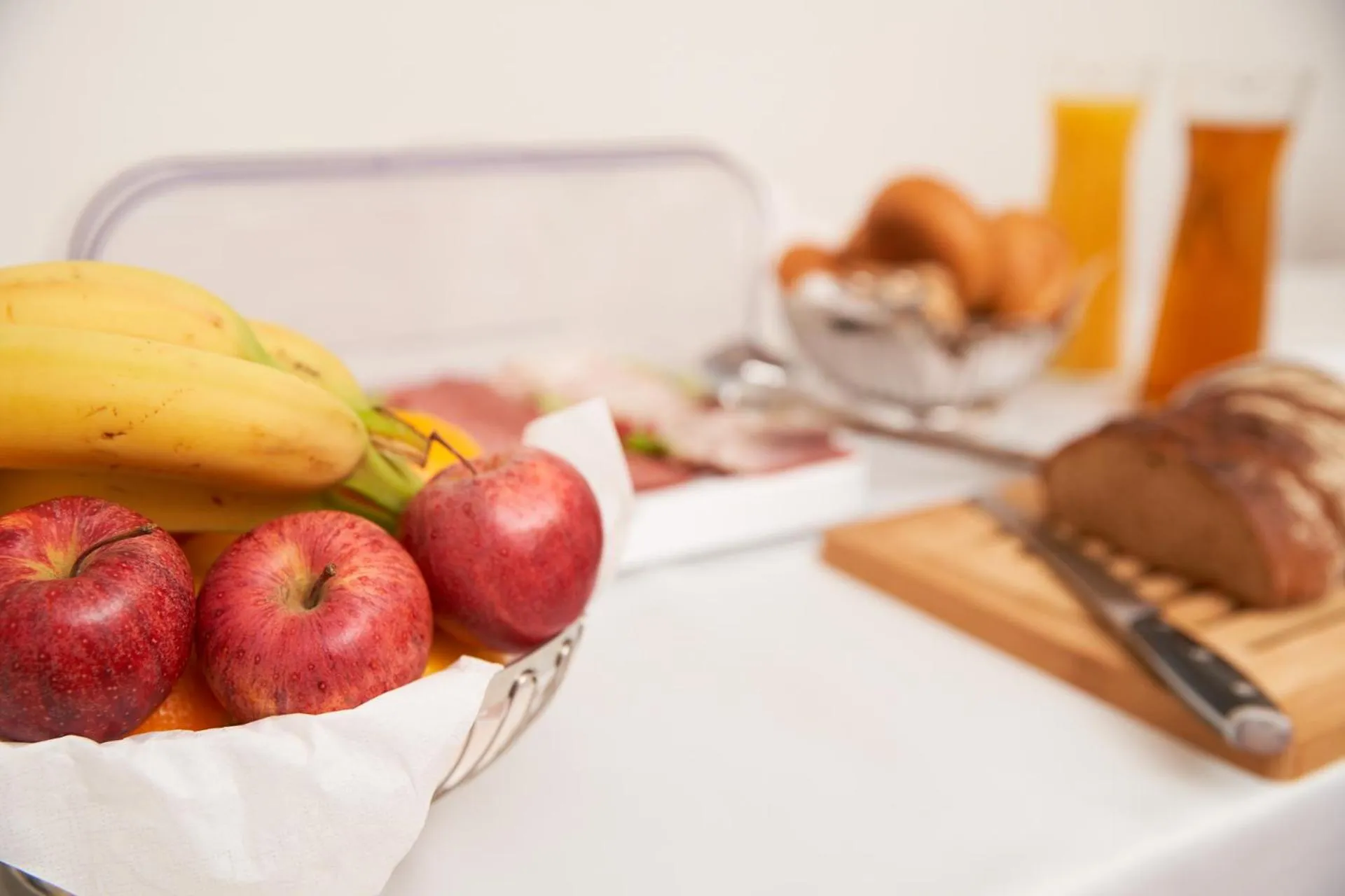 Buffet breakfast in Hotel Moguntia