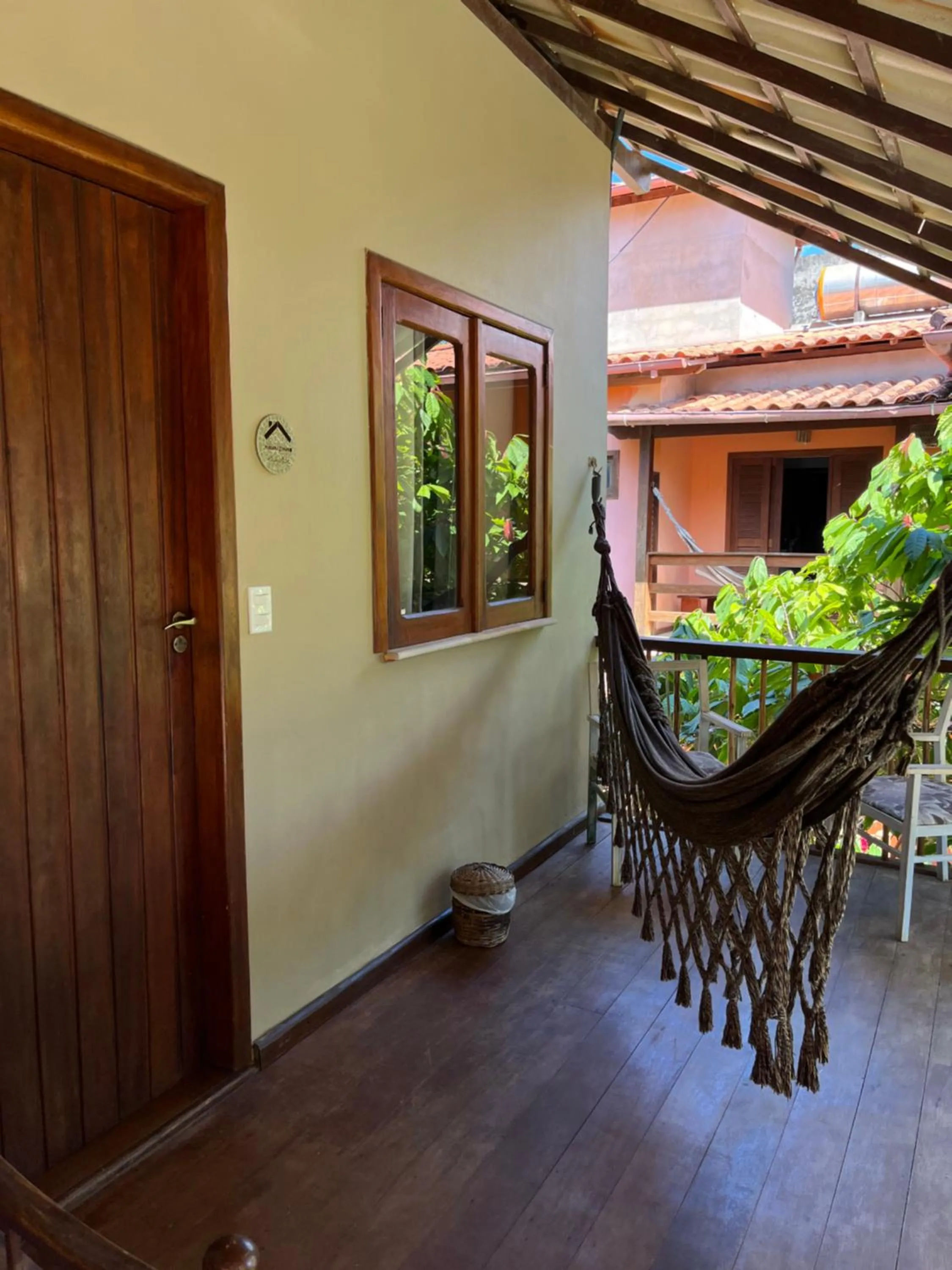 Balcony/Terrace in Pousada Vilarejo