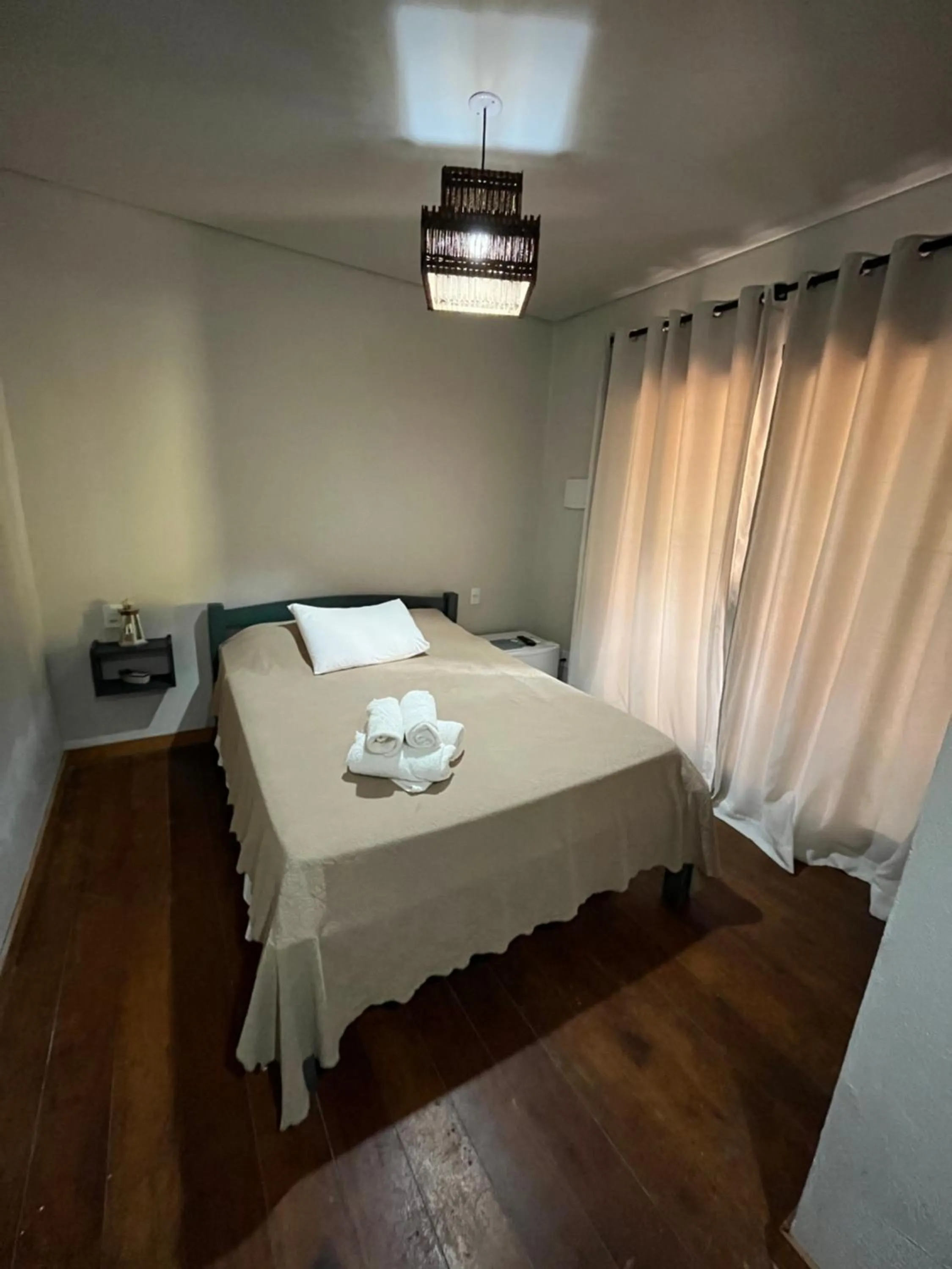 Bed in Pousada Vilarejo