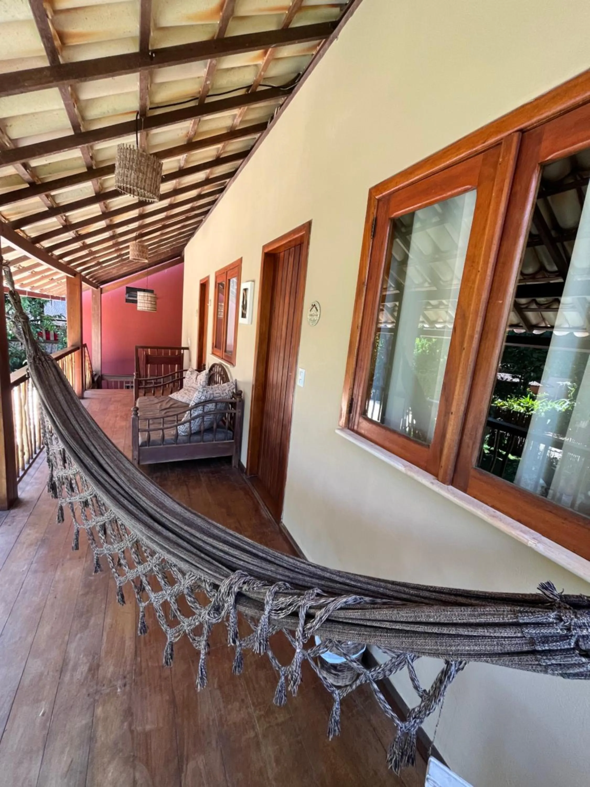 Balcony/Terrace in Pousada Vilarejo