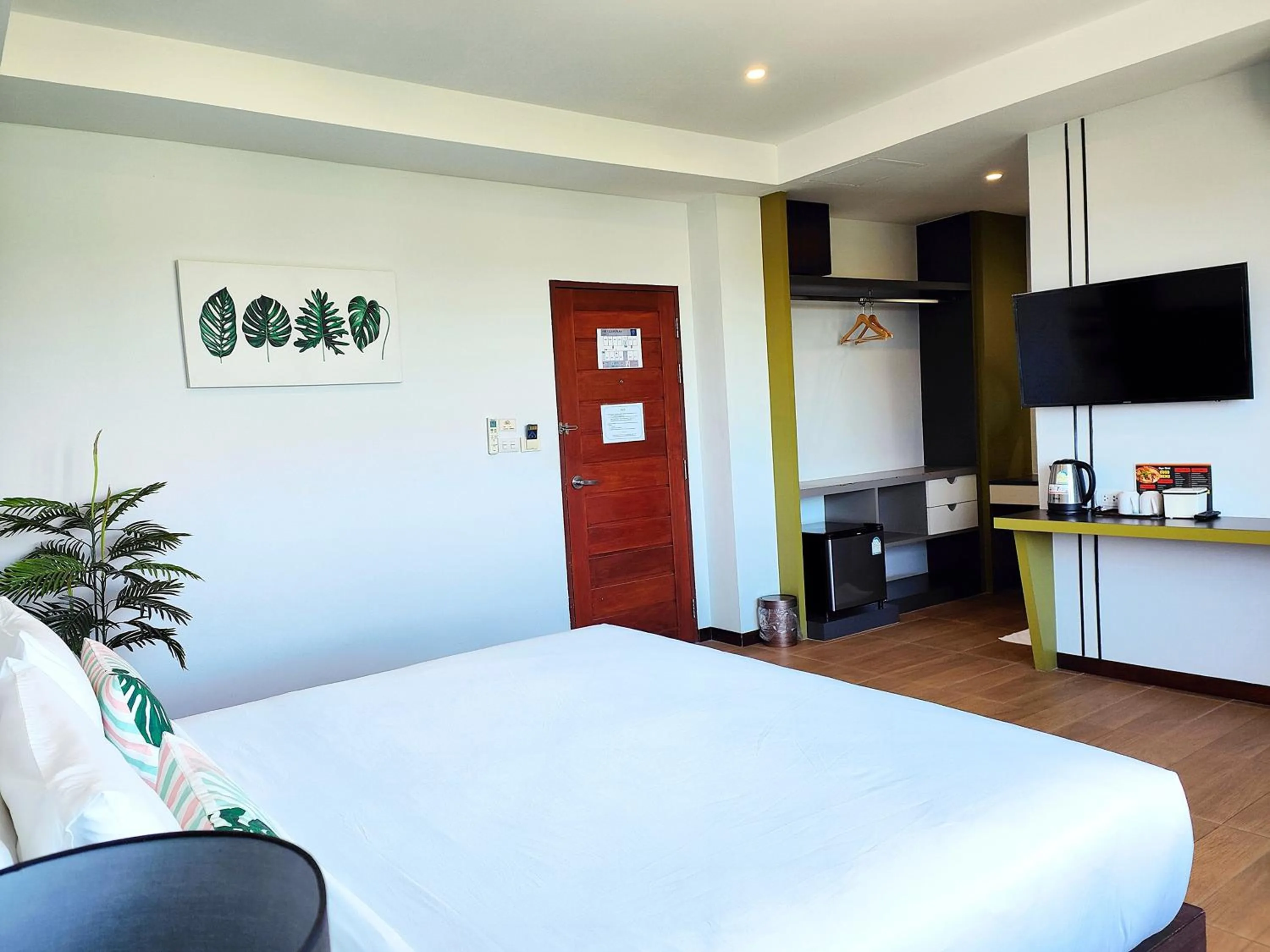 Bed in โคโค่ โฮเทล KOCO Hotel