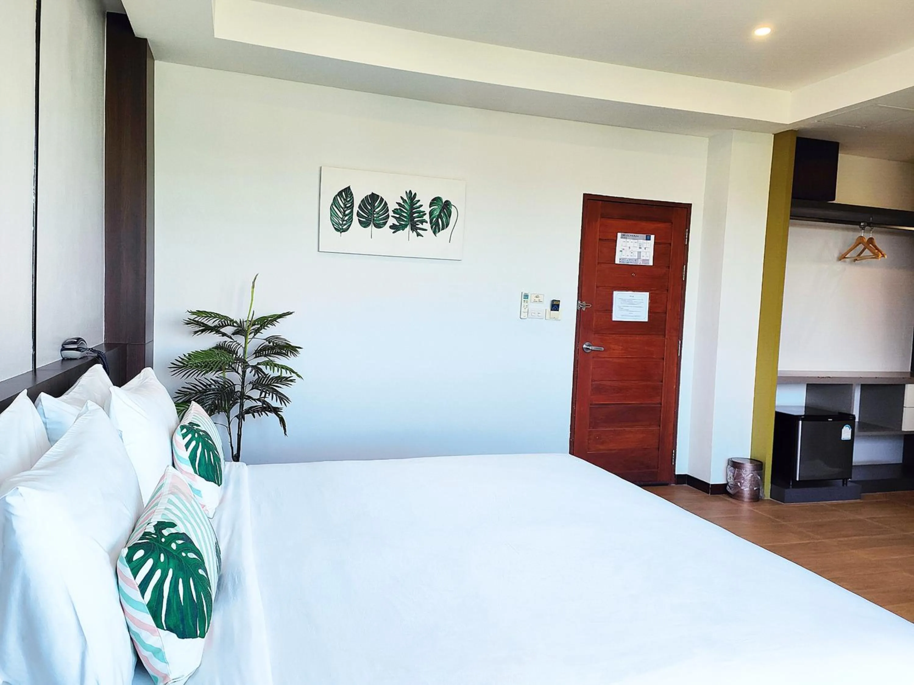 Bed in โคโค่ โฮเทล KOCO Hotel