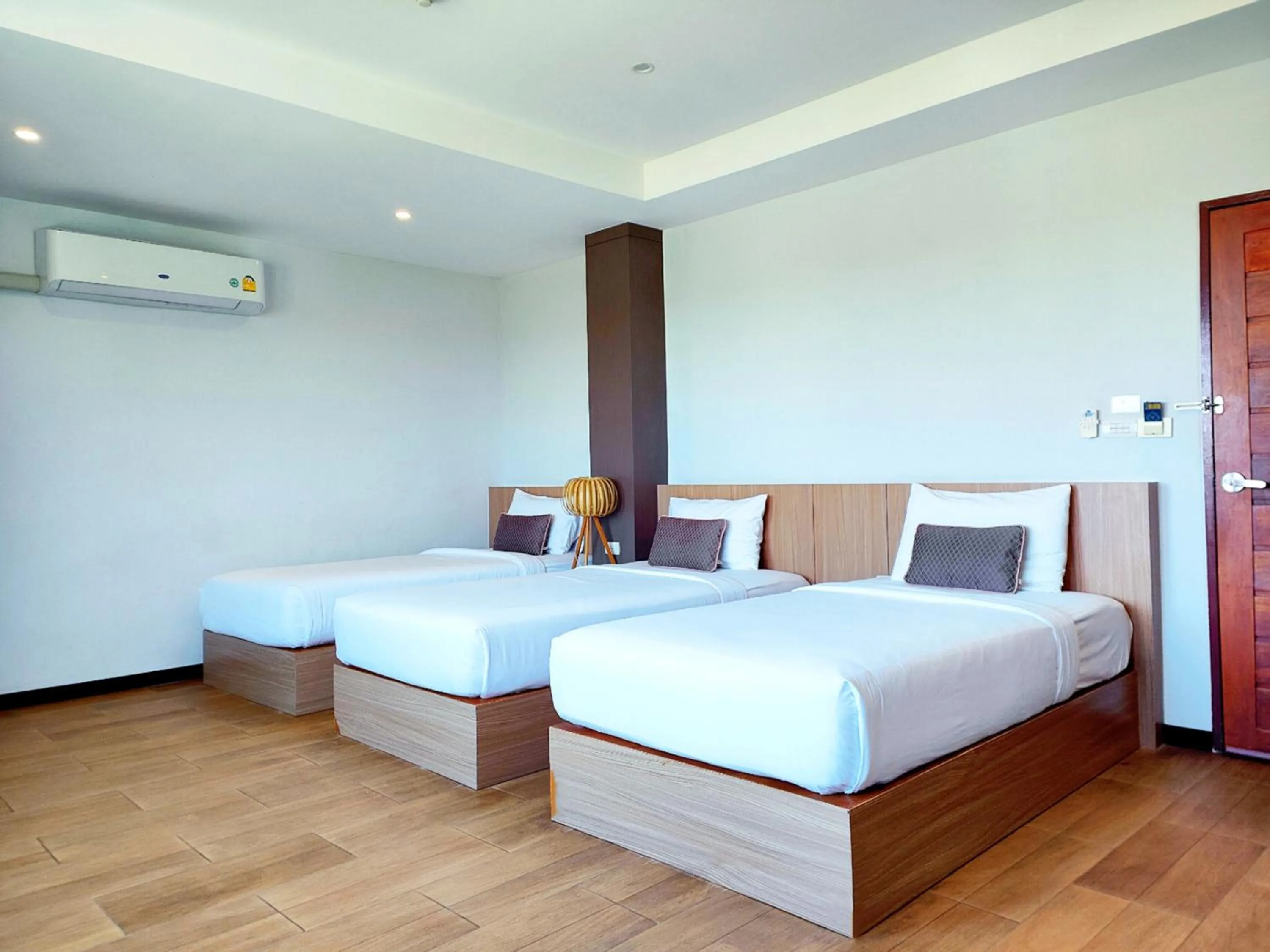 Bed in โคโค่ โฮเทล KOCO Hotel