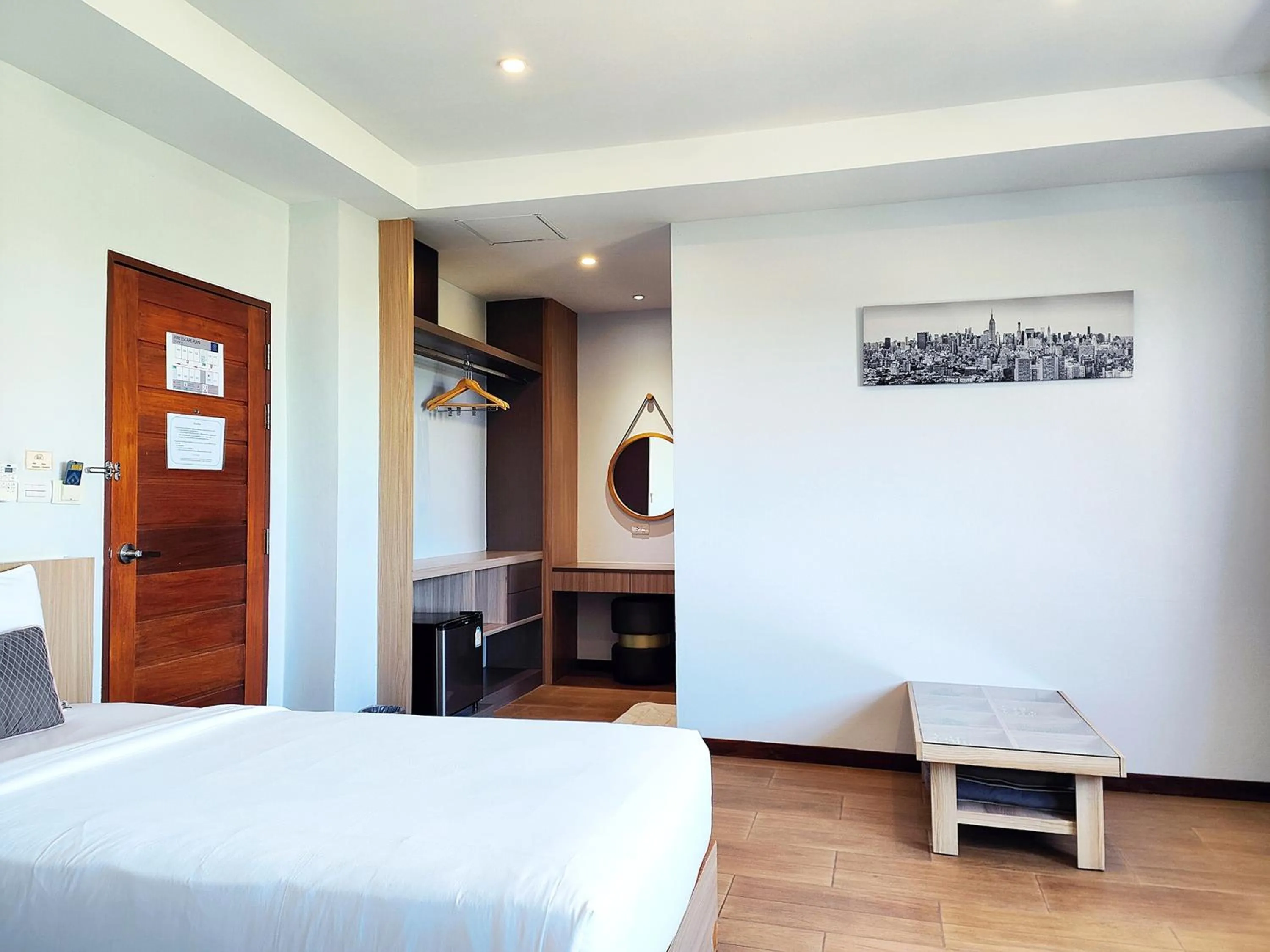 Bed in โคโค่ โฮเทล KOCO Hotel