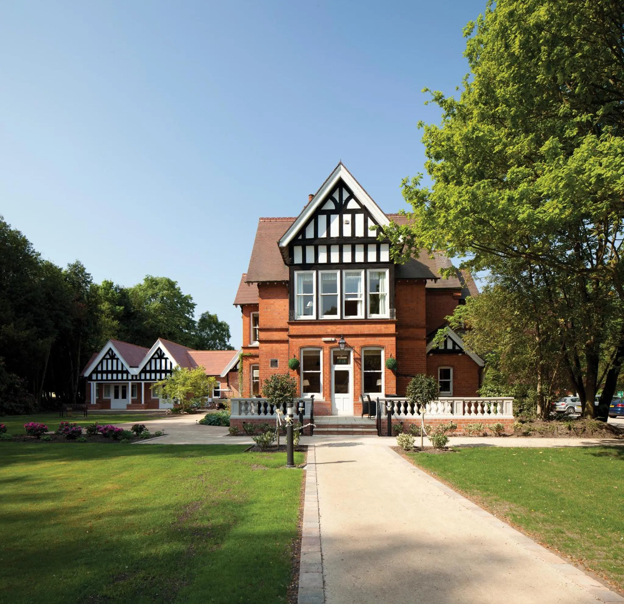 Facade/entrance in The Dower House Hotel