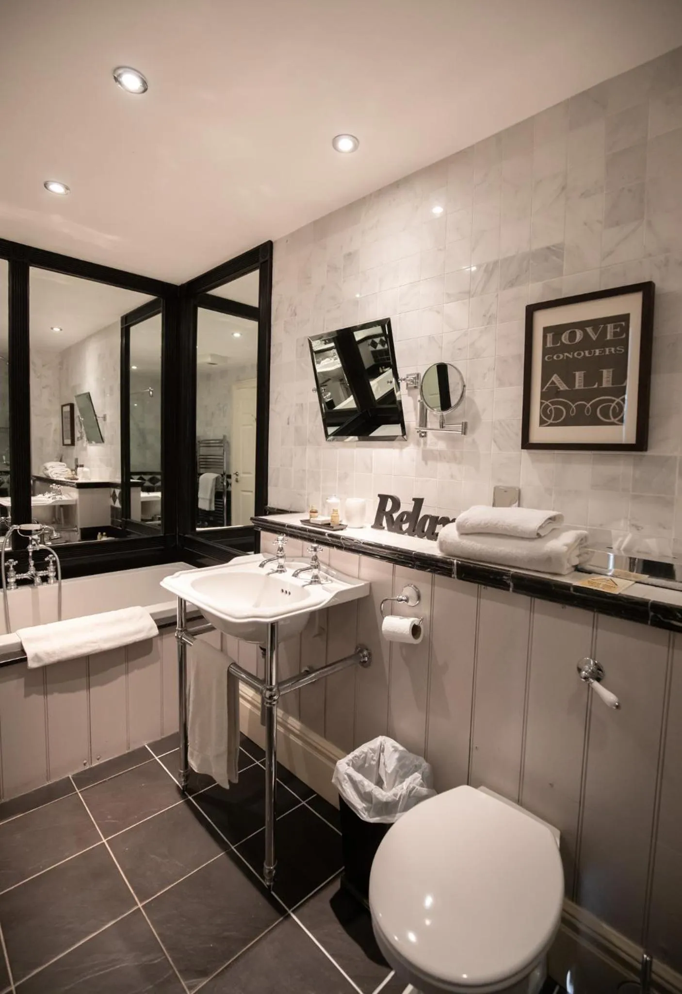 Bathroom in The Dower House Hotel