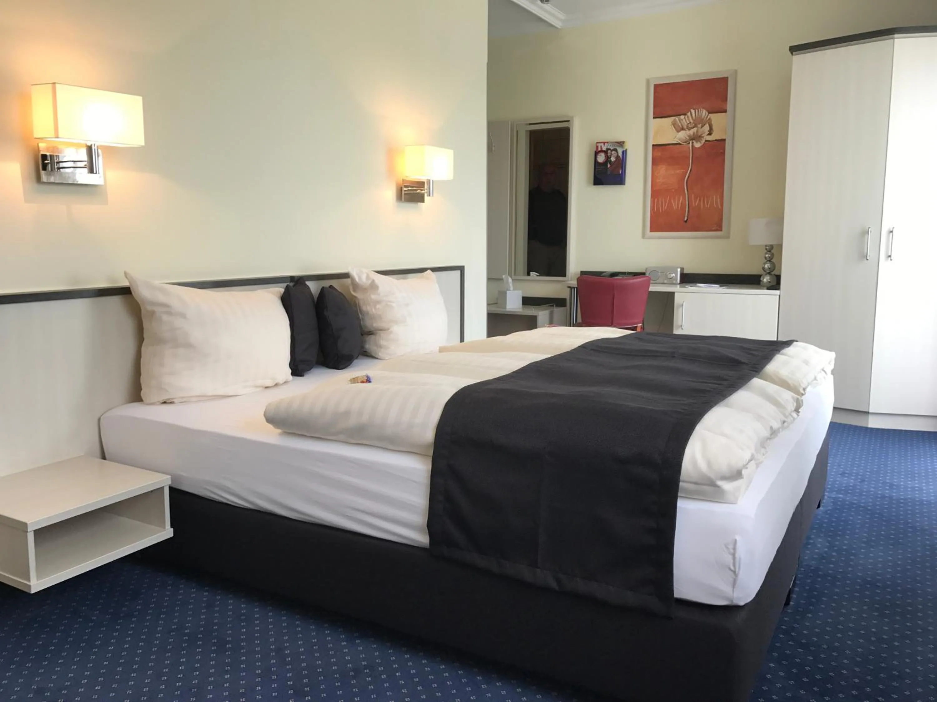 Bed in Parkhotel Neubrandenburg