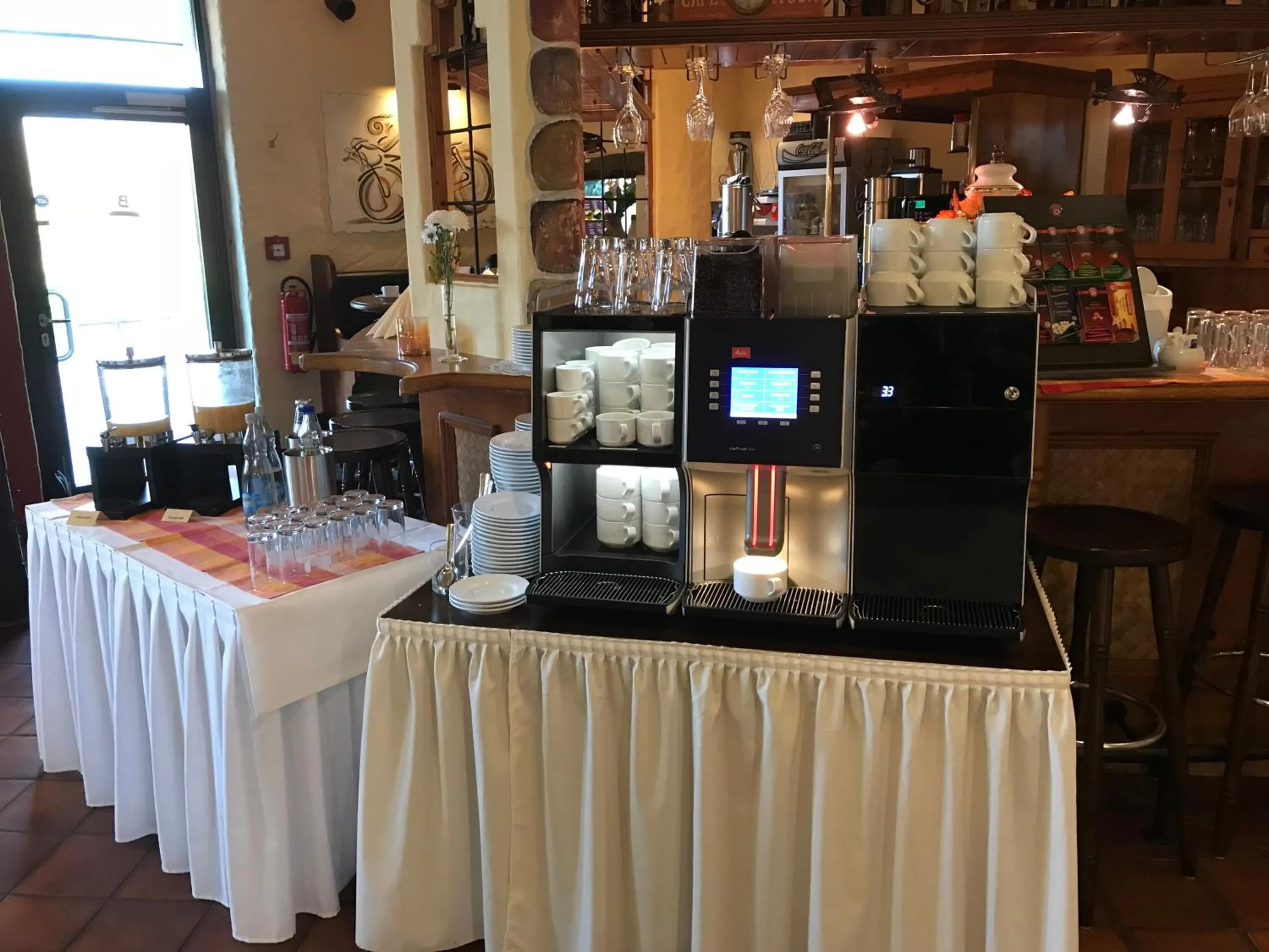 Restaurant/places to eat in Parkhotel Neubrandenburg