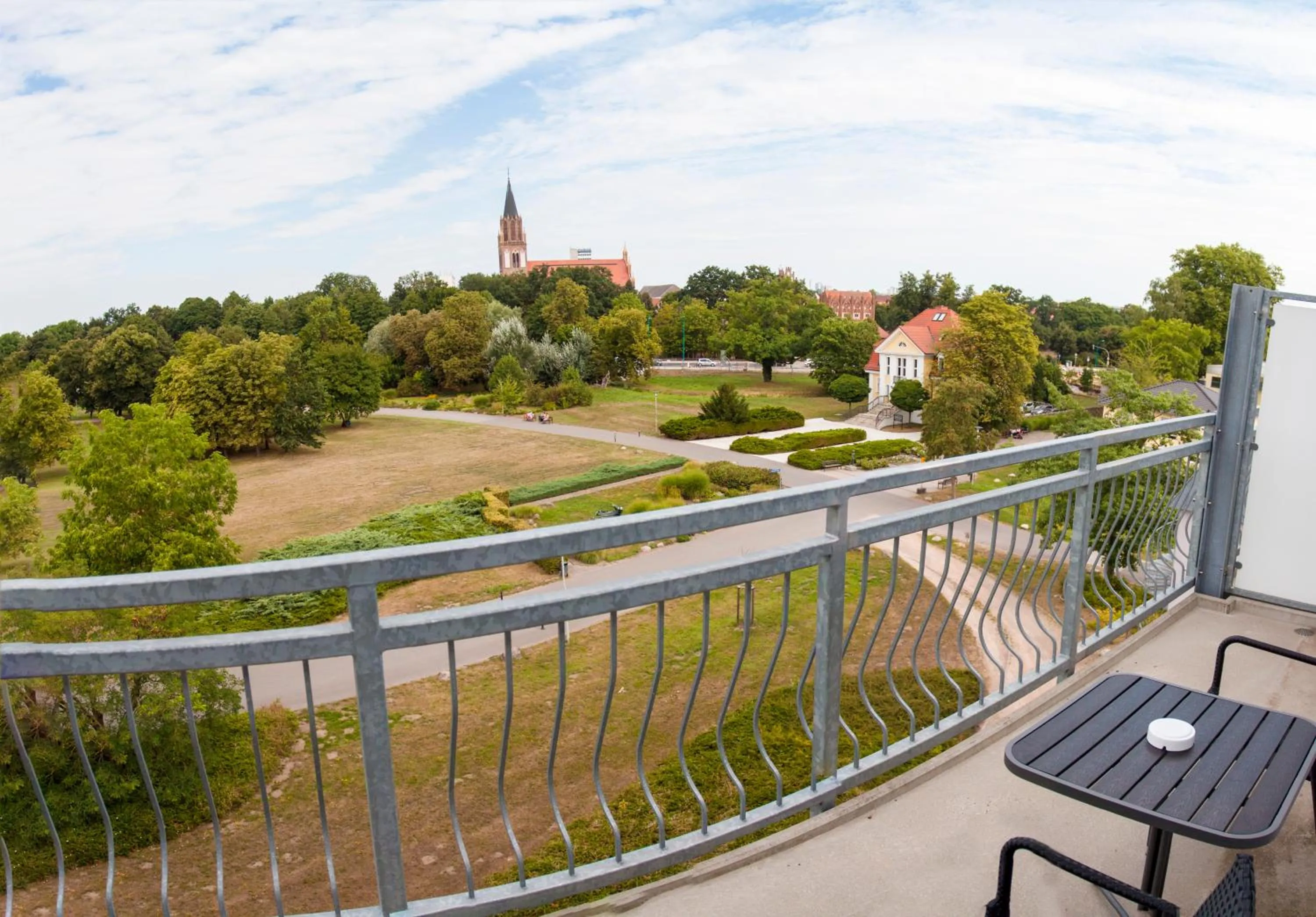 Balcony/Terrace in Parkhotel Neubrandenburg