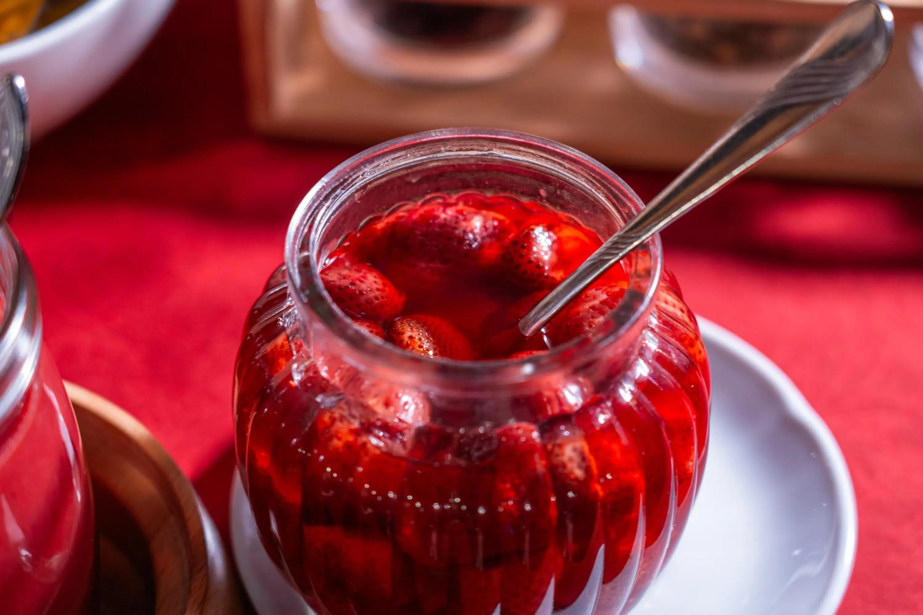 Buffet breakfast in Parkhotel Waldschlösschen
