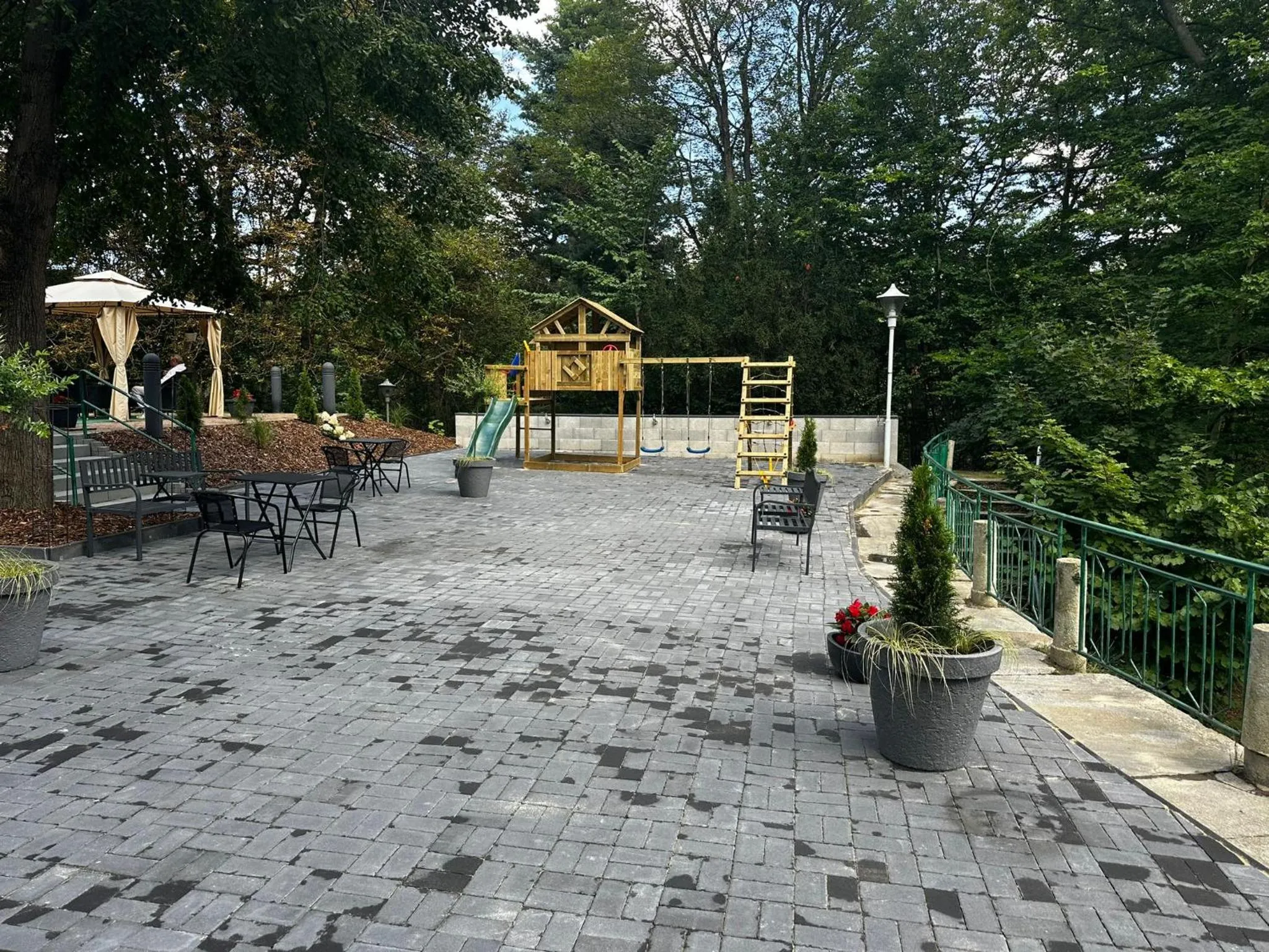 Children play ground in Parkhotel Waldschlösschen