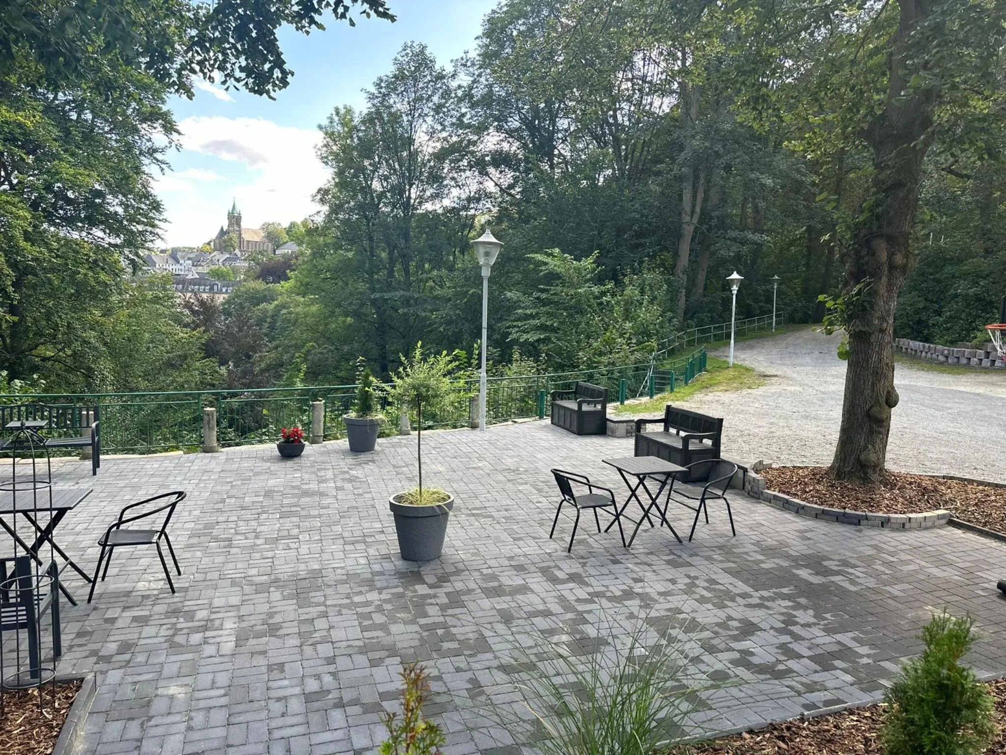 Balcony/Terrace in Parkhotel Waldschlösschen