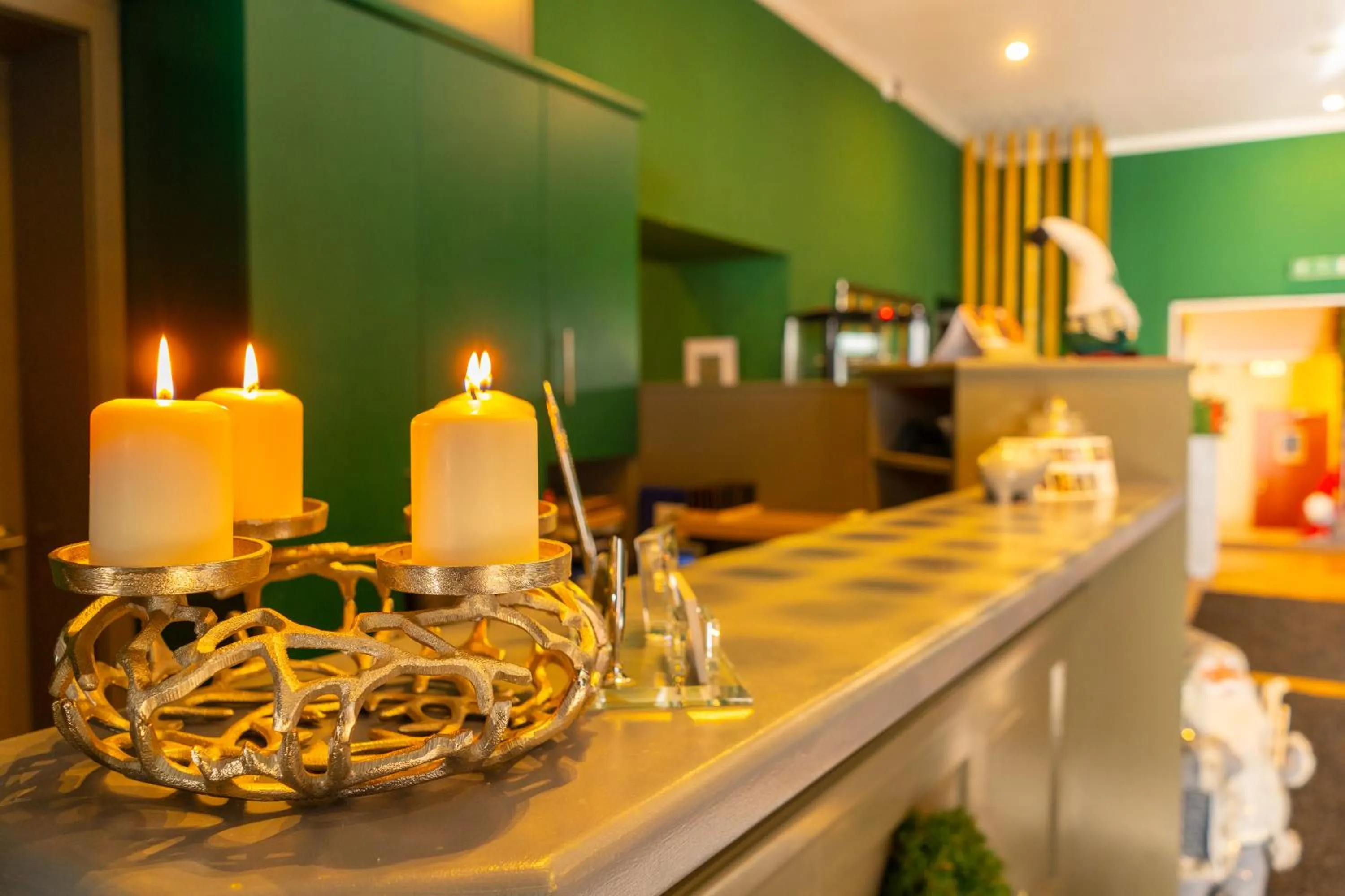 Lobby or reception in Parkhotel Waldschlösschen