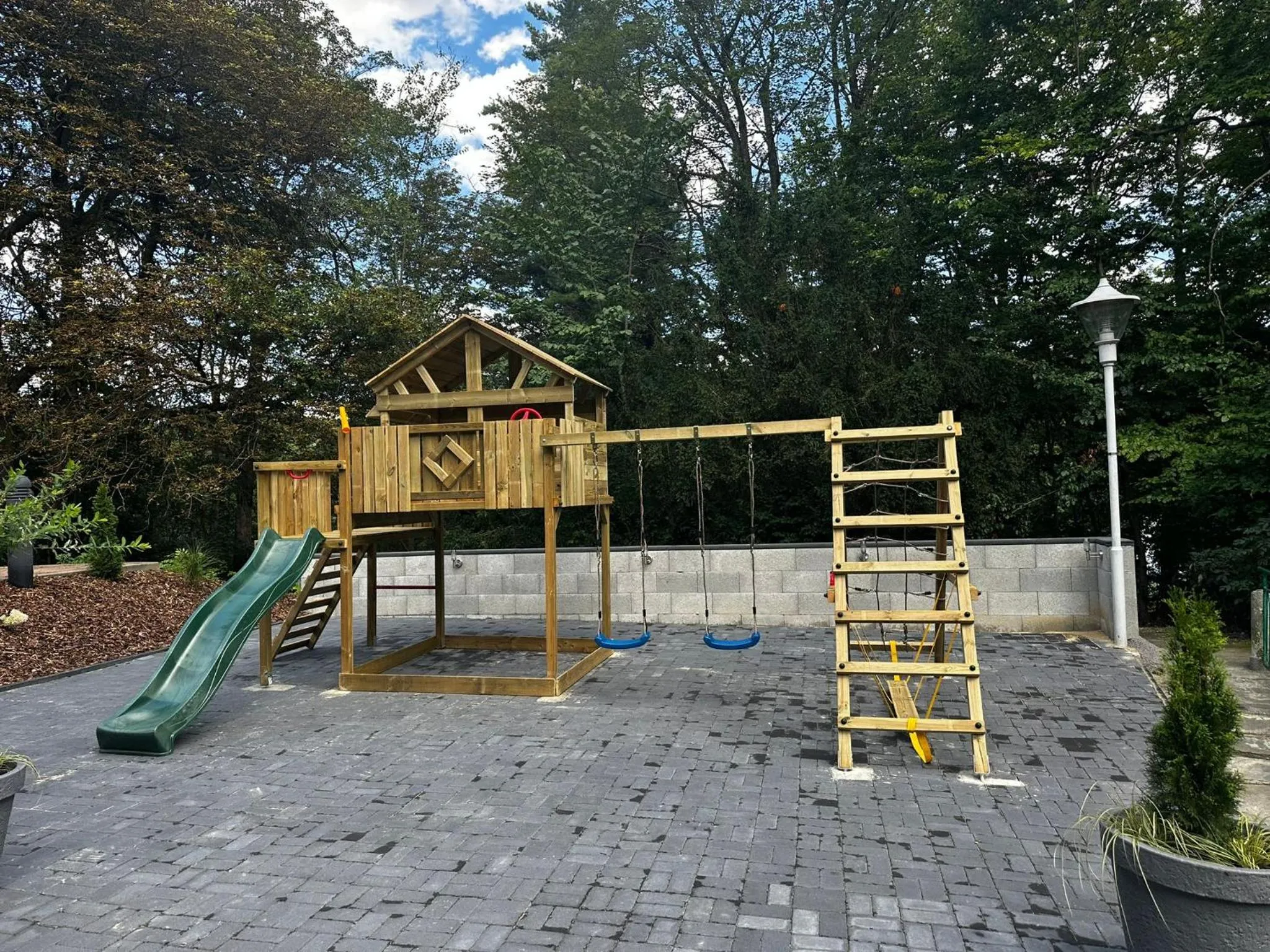 Children play ground in Parkhotel Waldschlösschen