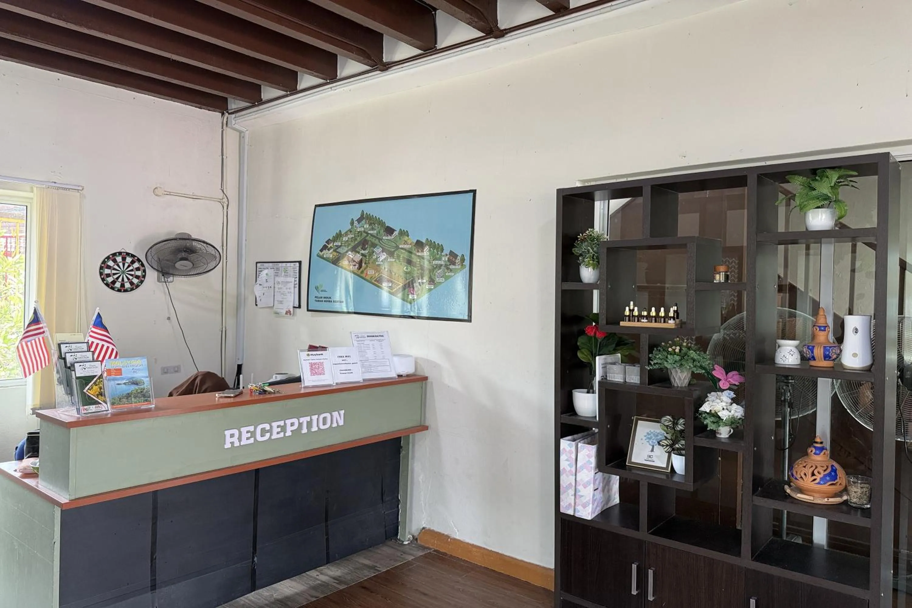 Lobby or reception in Inapan Taman Herba