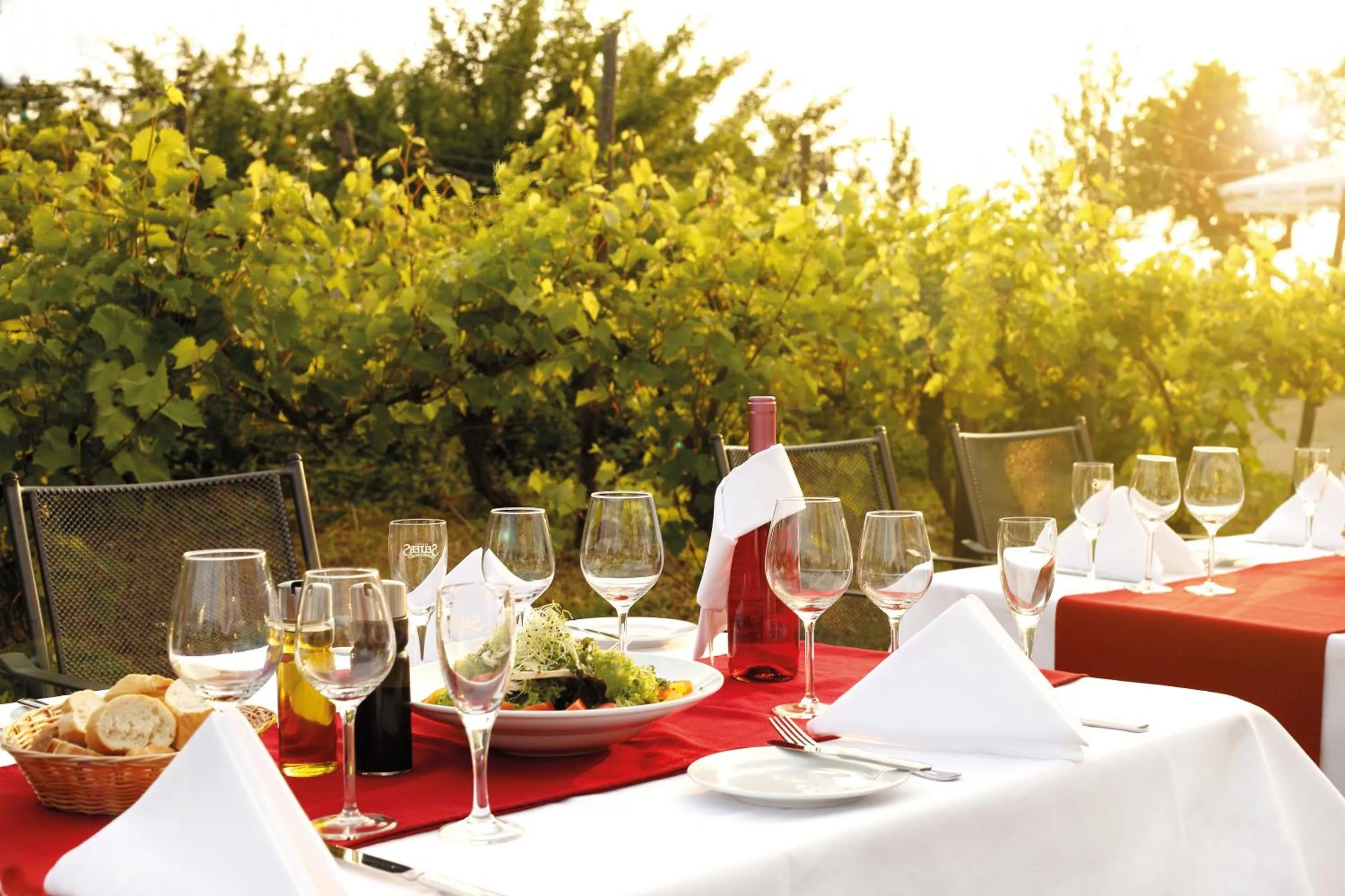 Restaurant/places to eat in H+ Hotel Frankfurt Airport West