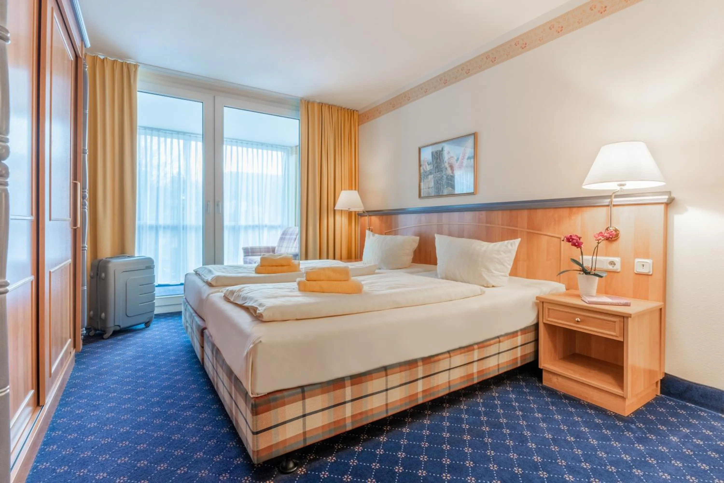 Bed in Chalet Sonnenhang Oberhof